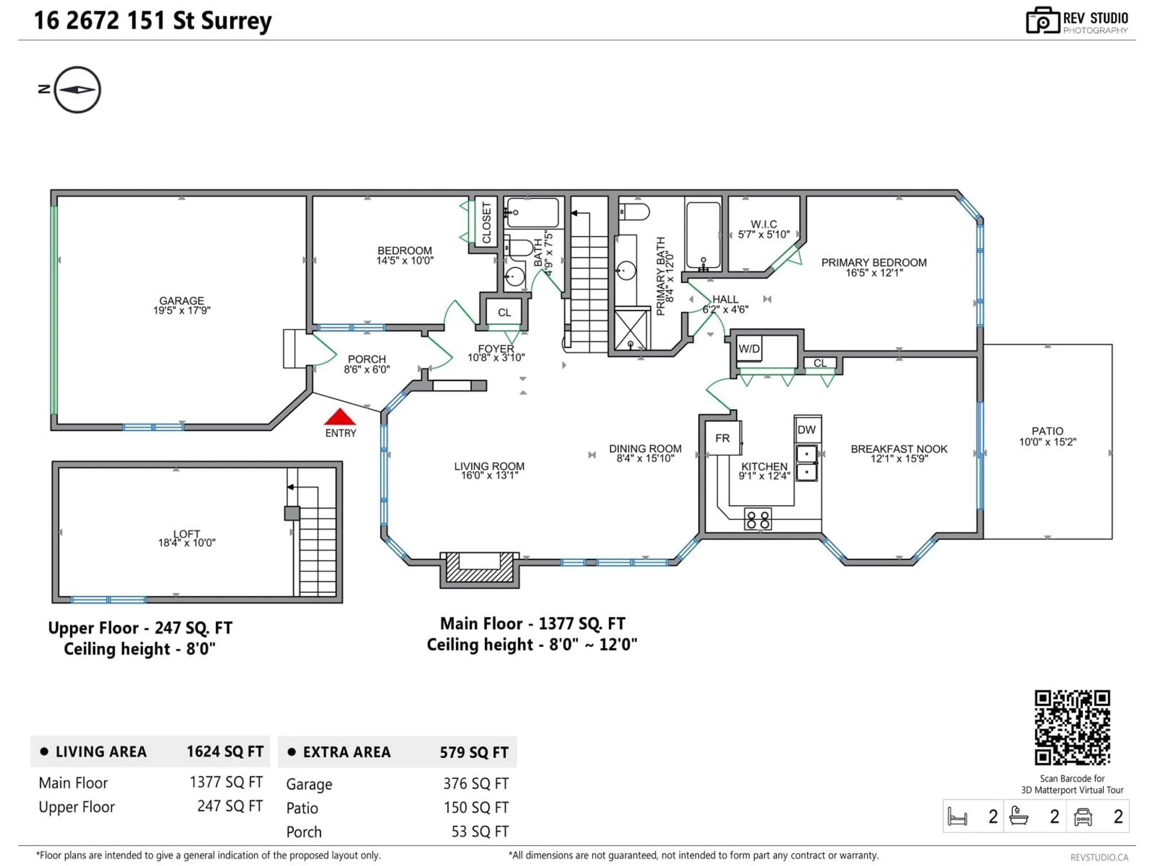 Floor plan for 16 - 2672 151 STREET, Surrey British Columbia V4P1A1