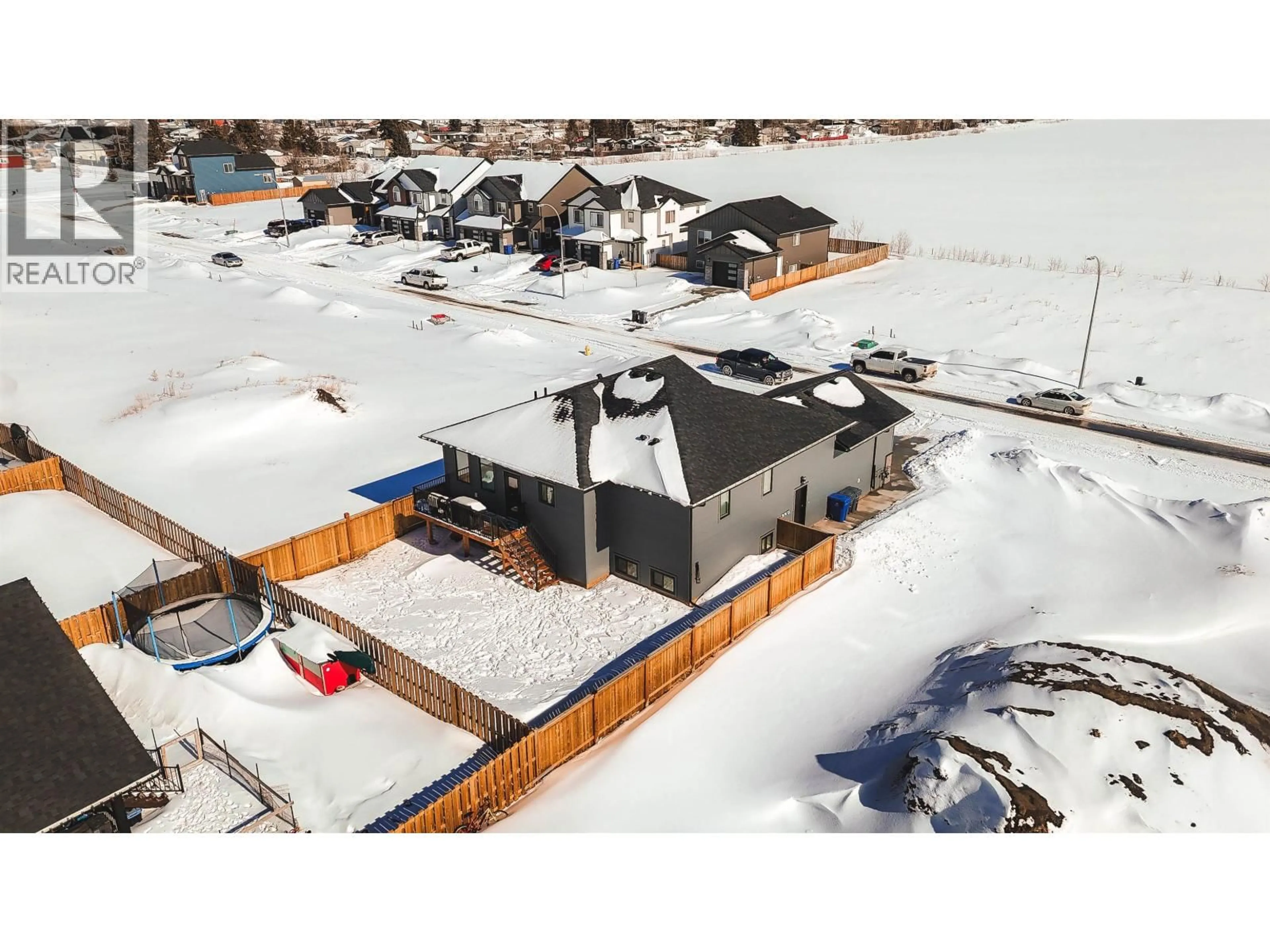 A pic from outside/outdoor area/front of a property/back of a property/a pic from drone, street for 8316 79A STREET, Fort St. John British Columbia V1J0P5