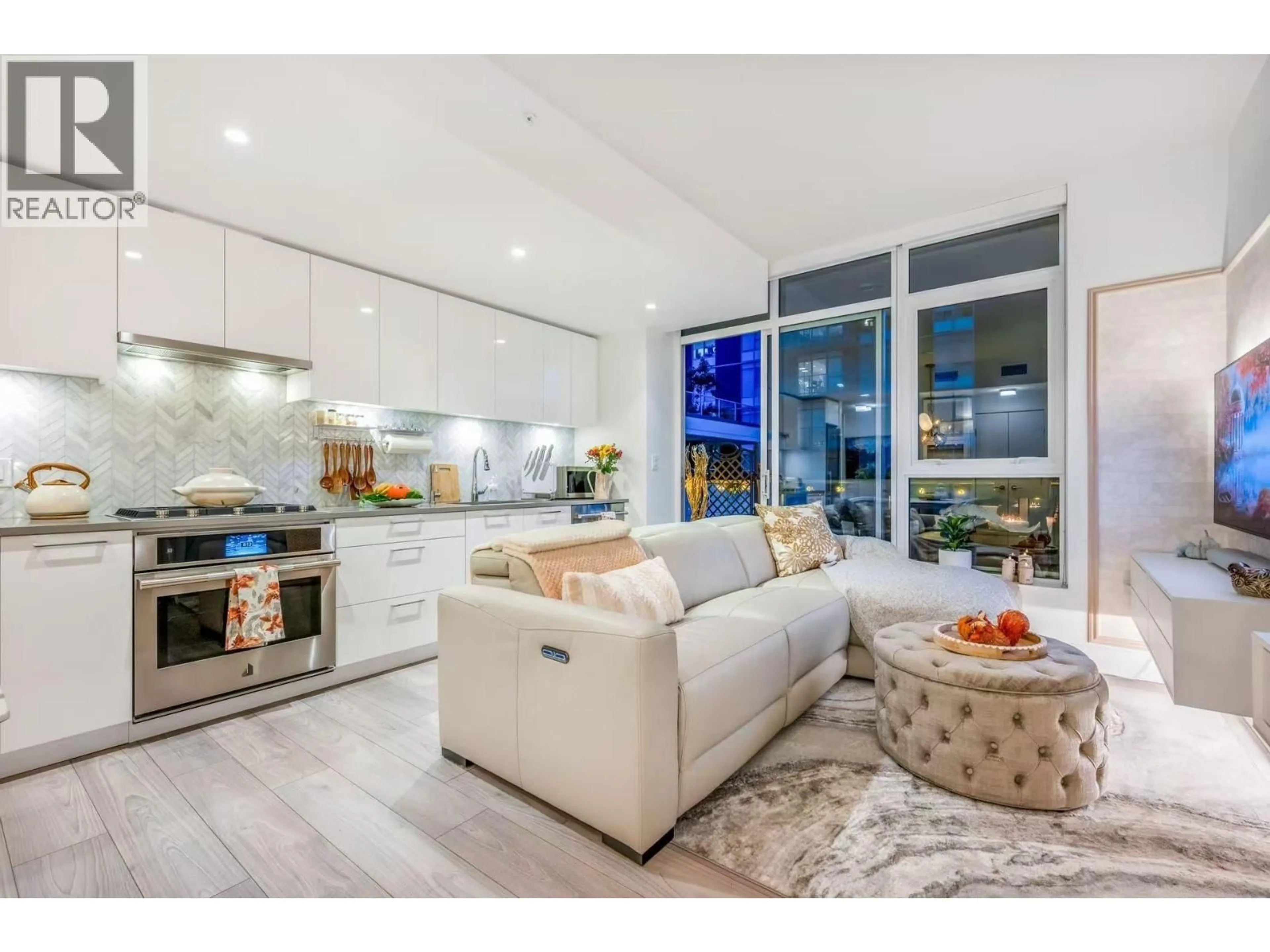 Open concept kitchen, unknown for 411 - 3581 KENT AVENUE NORTH, Vancouver British Columbia V5S0H6