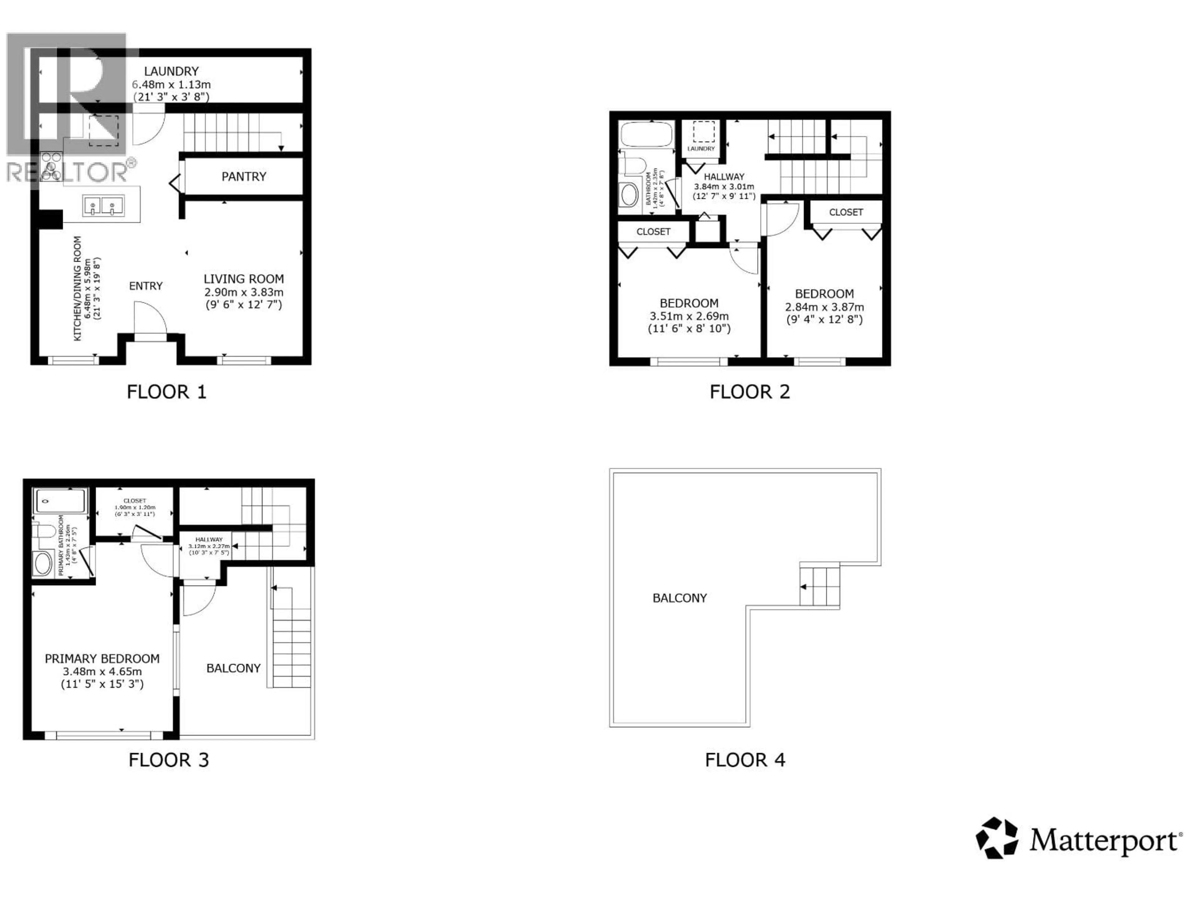 Floor plan for 1307 CARIBOO STREET, New Westminster British Columbia V3M0K5