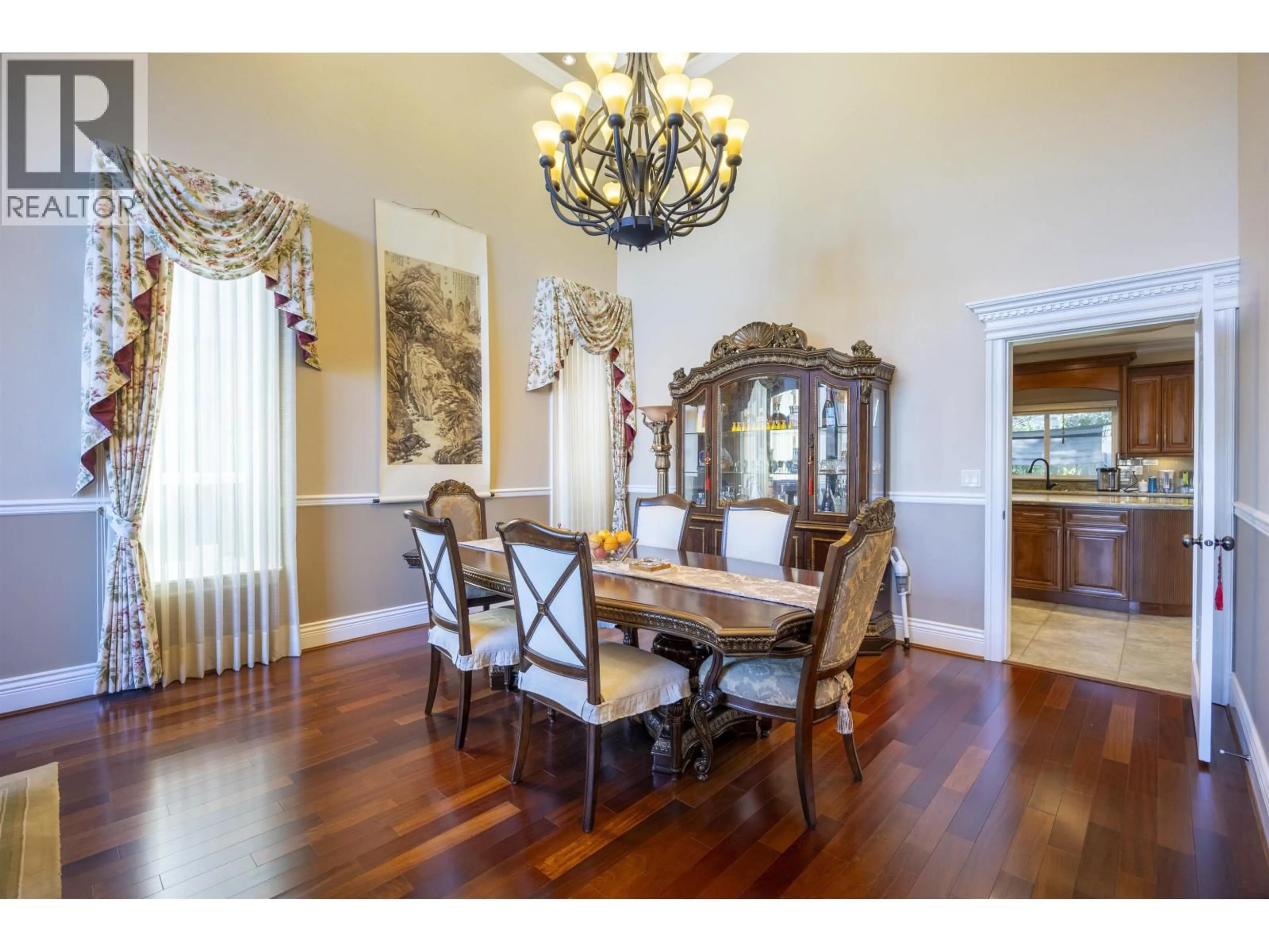 Dining room, wood/laminate floor for 6860 DONALD ROAD, Richmond British Columbia V7C2Y9