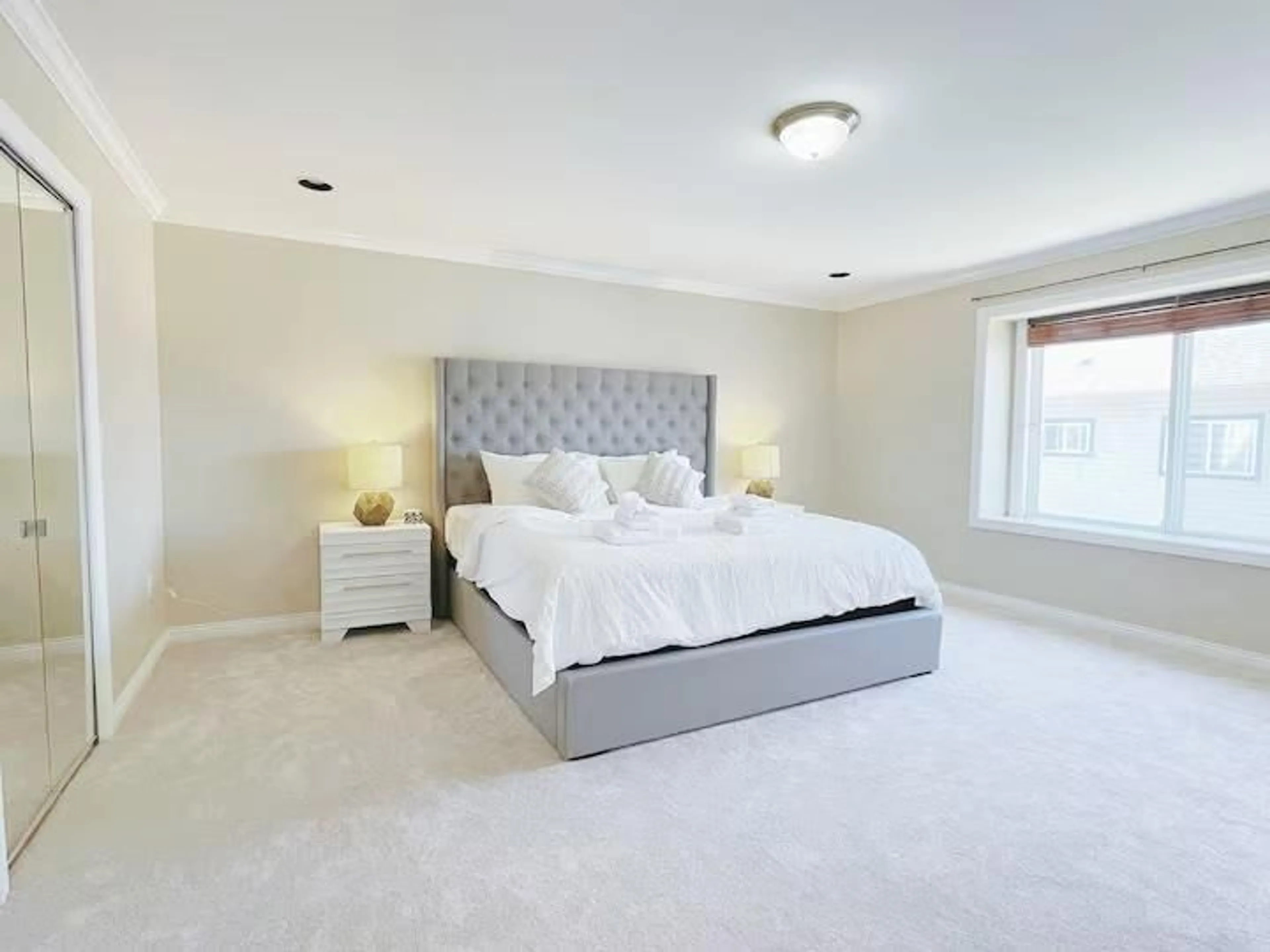 Bedroom with bed, carpet floor for 6194 175A STREET, Surrey British Columbia V3S4B7