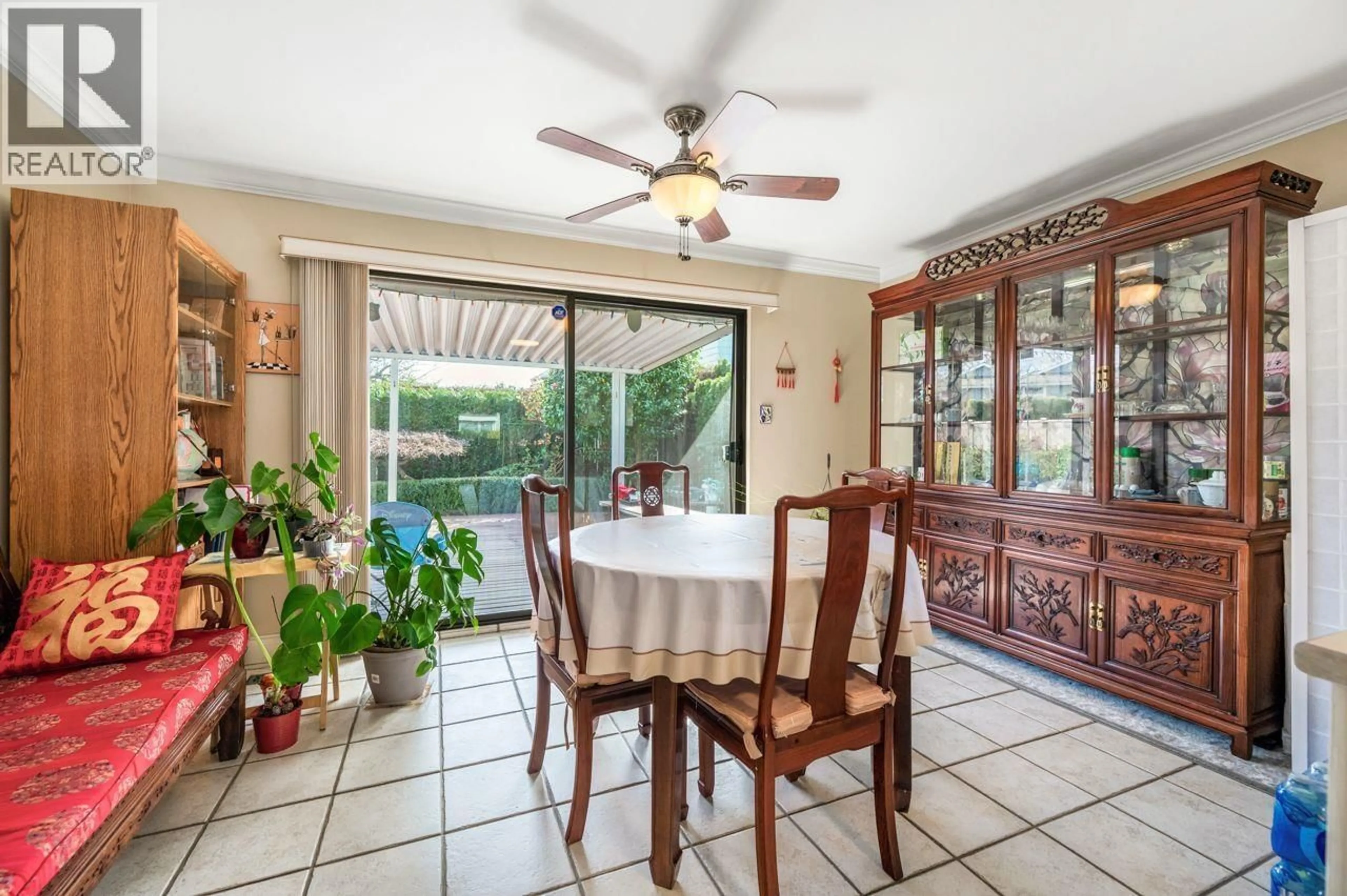 Dining room, ceramic/tile floor for 10660 CANSO CRESCENT, Richmond British Columbia V7E5B9