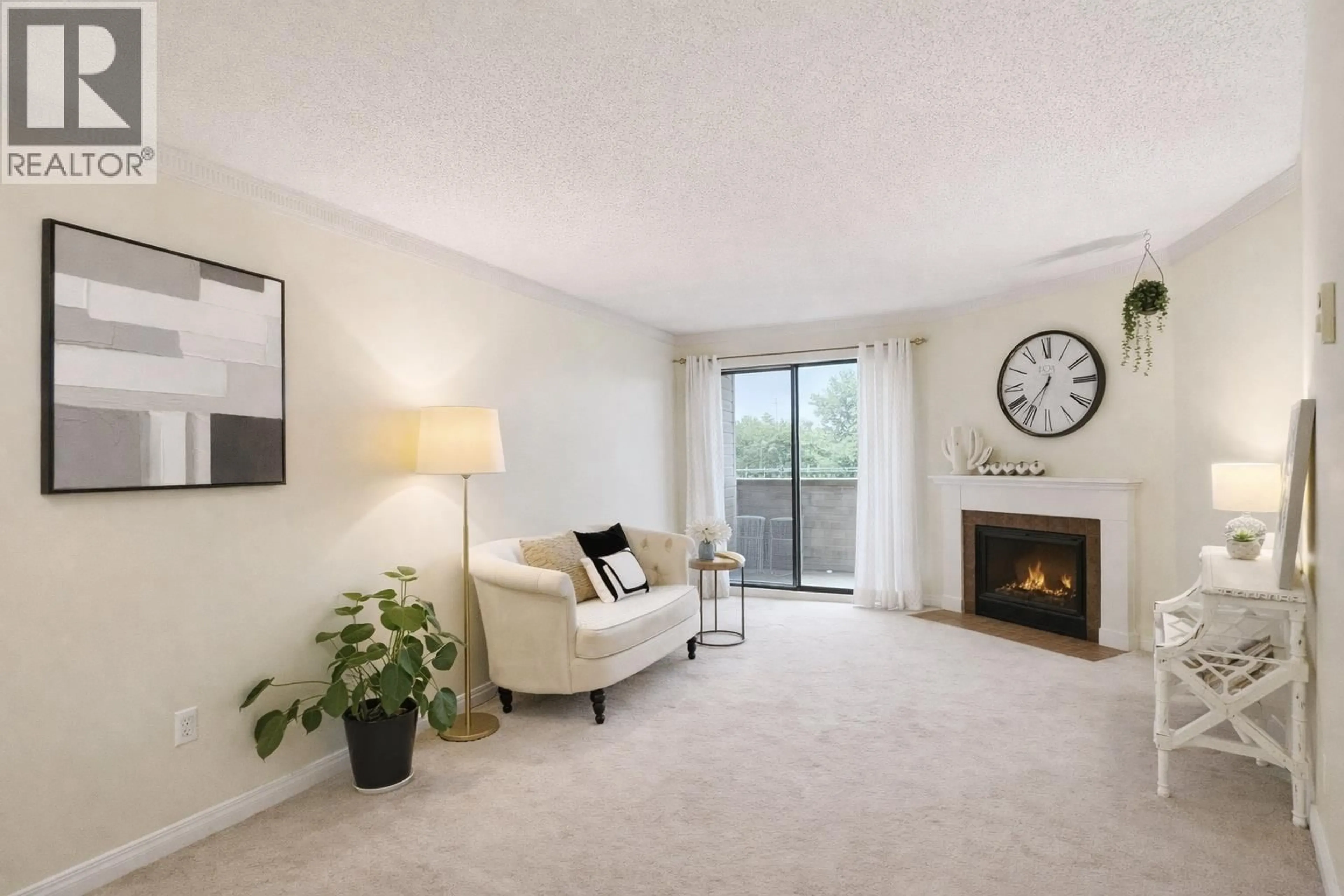 Living room with furniture, unknown for 312 - 615 NORTH ROAD, Coquitlam British Columbia V3J1P1