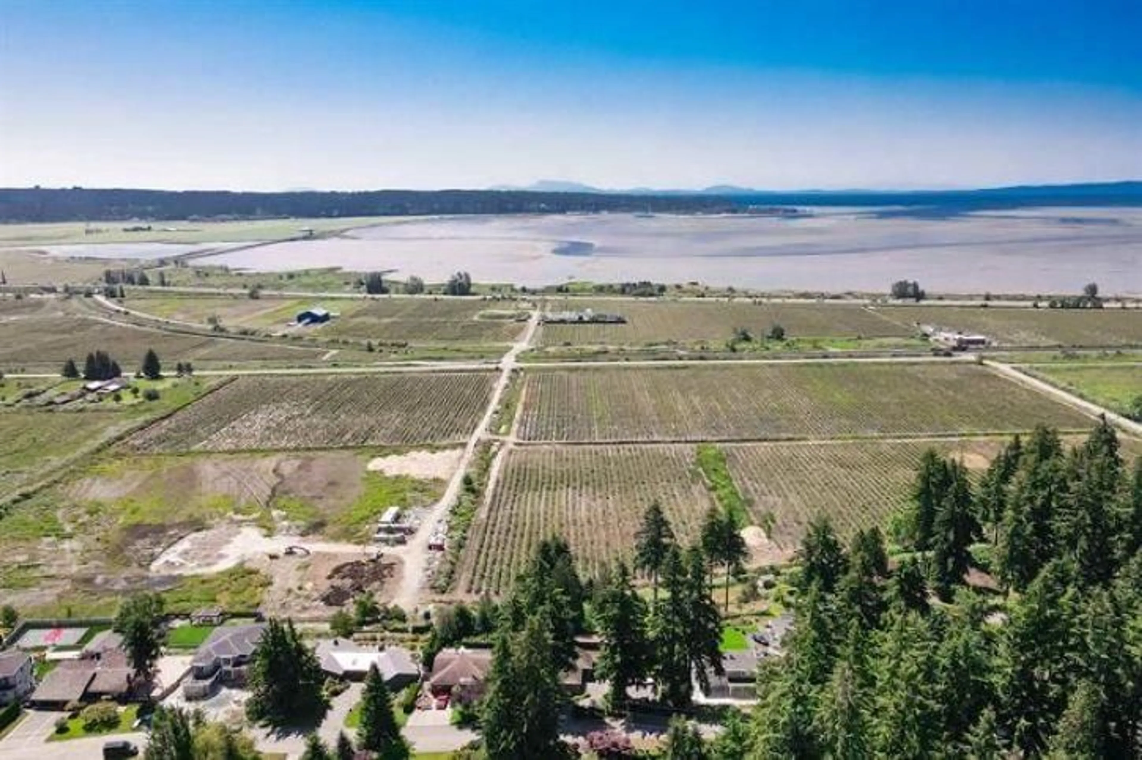 A pic from outside/outdoor area/front of a property/back of a property/a pic from drone, water/lake/river/ocean view for 12710 54 AVENUE, Surrey British Columbia V3X3C2