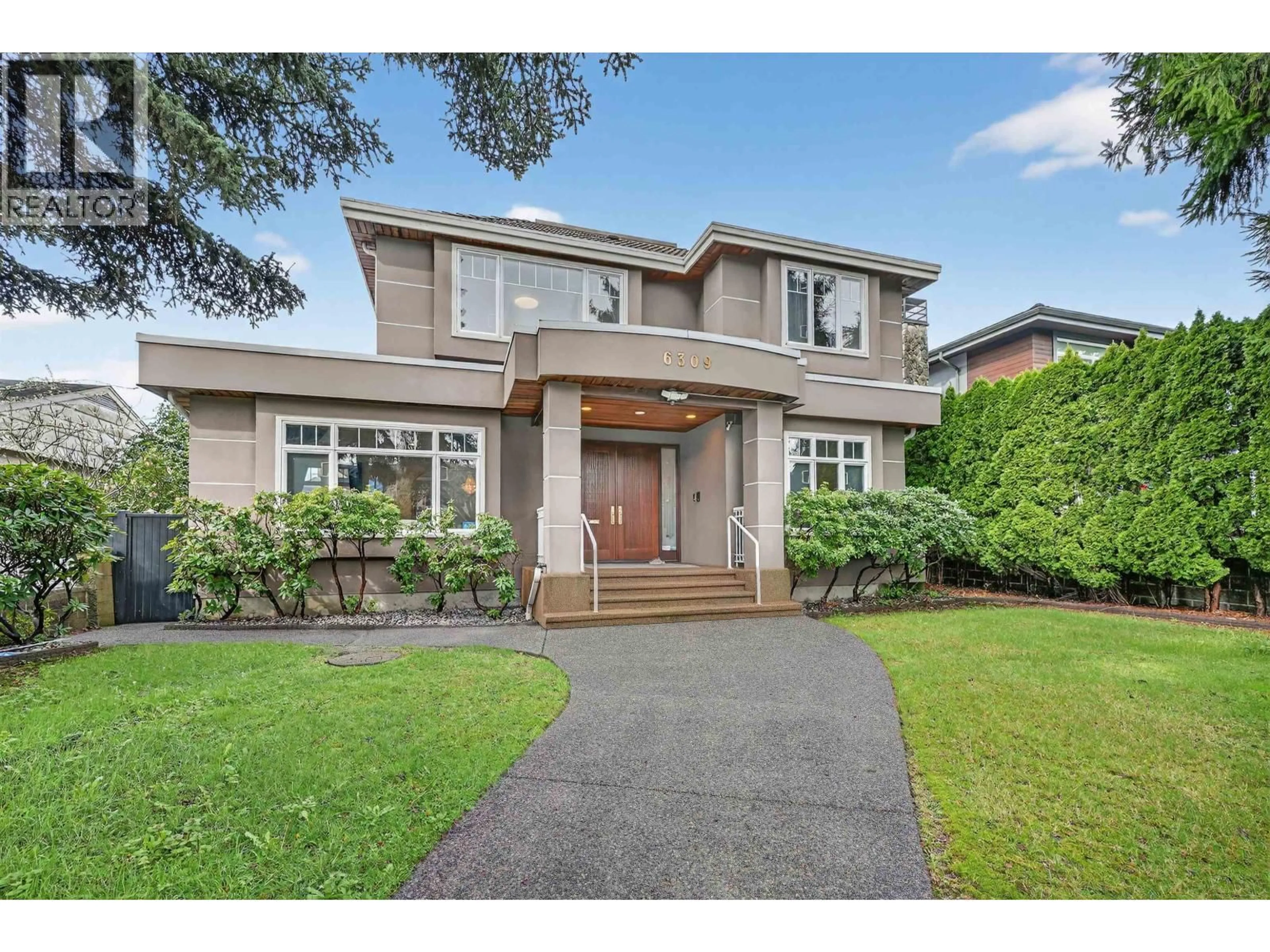 Home with brick exterior material, street for 6309 ALBERTA STREET, Vancouver British Columbia V5Y3N3