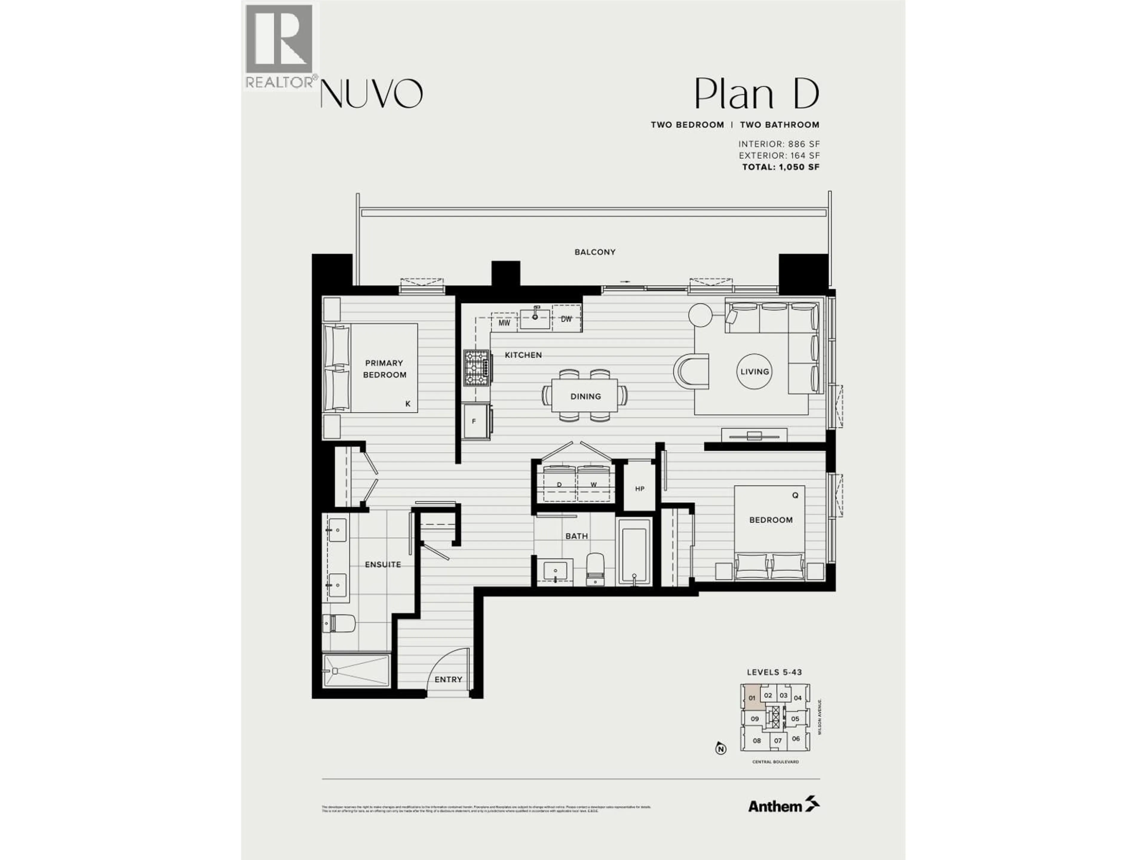 Floor plan for 501 - 6087 WILSON AVENUE, Burnaby British Columbia V5H0M1