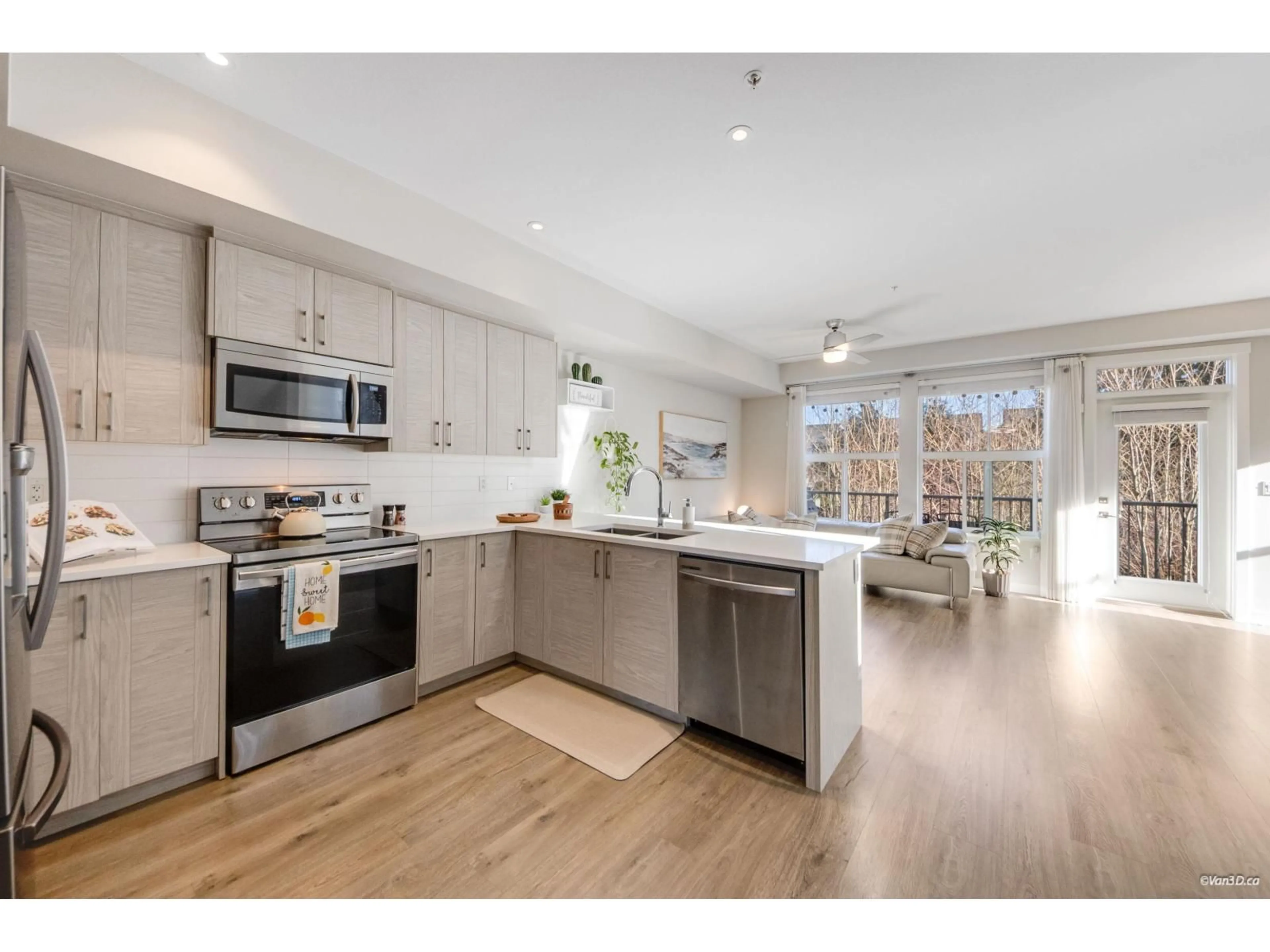 Open concept kitchen, unknown for 9 - 8370 202B STREET, Langley British Columbia V2Y4K8