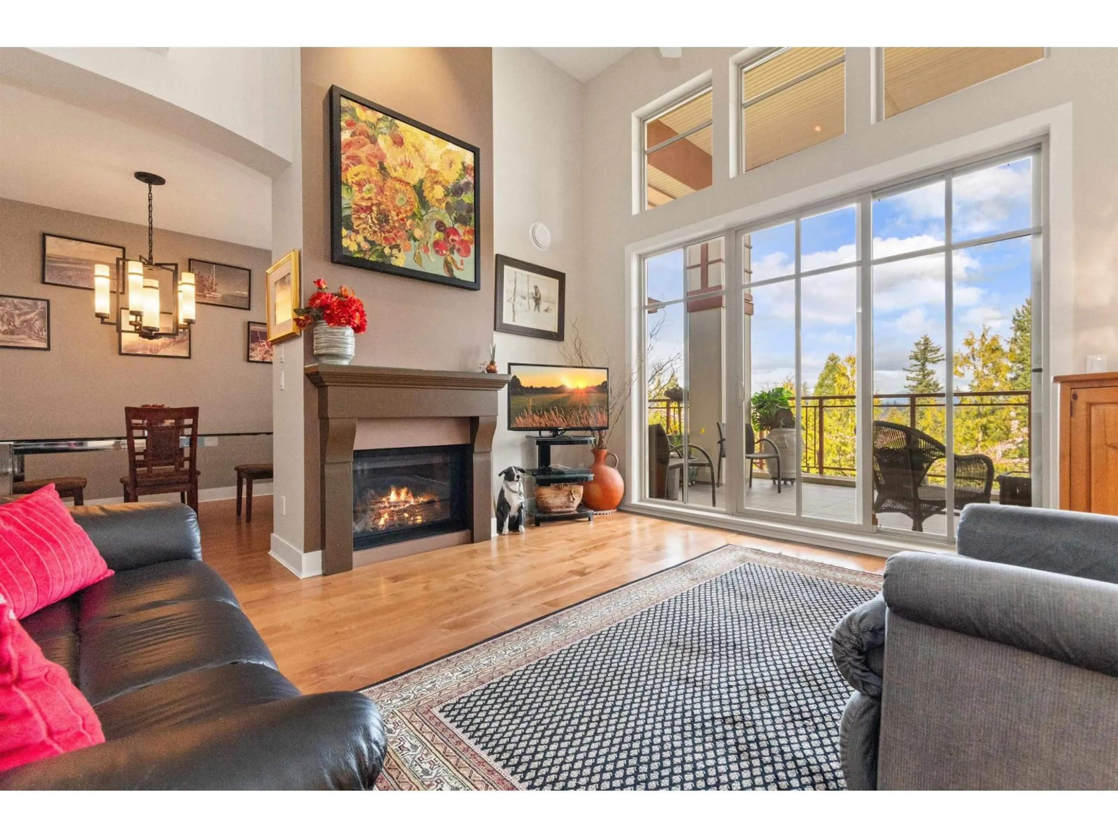 Living room with furniture, unknown for 305 - 16499 64 AVENUE, Surrey British Columbia V3S6V7