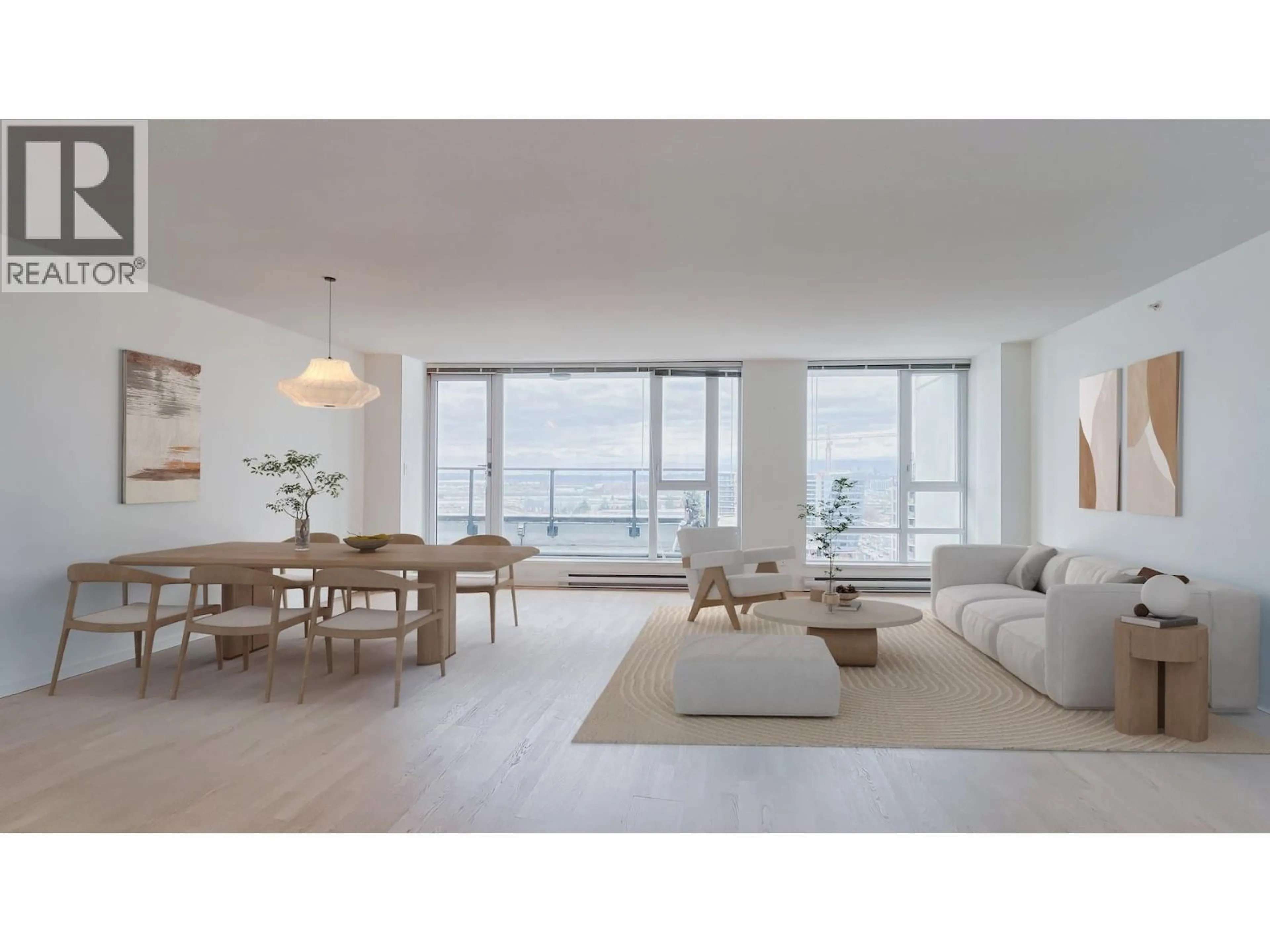 Living room with furniture, unknown for 1801 - 7979 FIRBRIDGE WAY, Richmond British Columbia V6X0K7