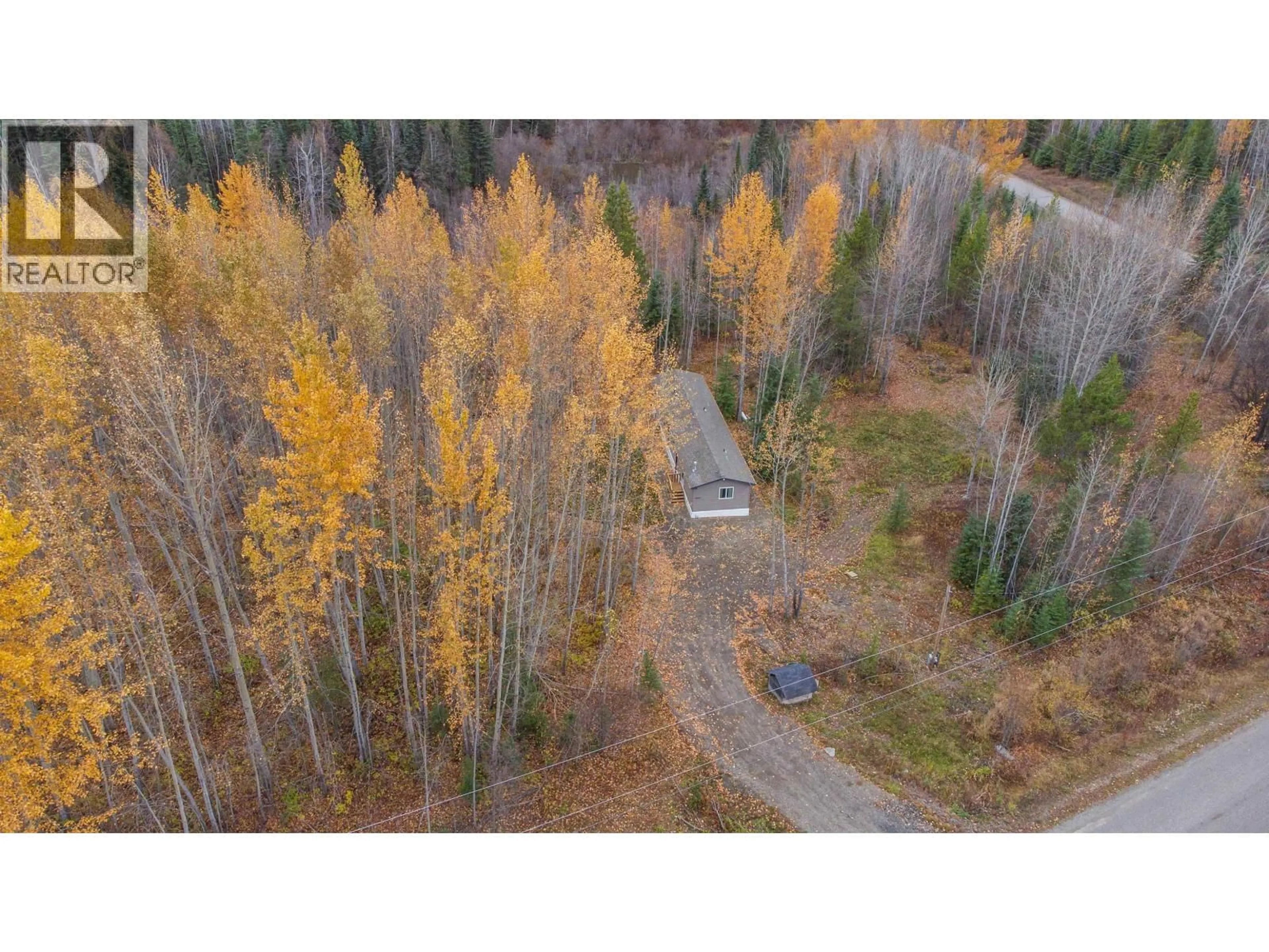 A pic from outside/outdoor area/front of a property/back of a property/a pic from drone, forest/trees view for 10315 GLENMARY ROAD, Prince George British Columbia V2K5V8