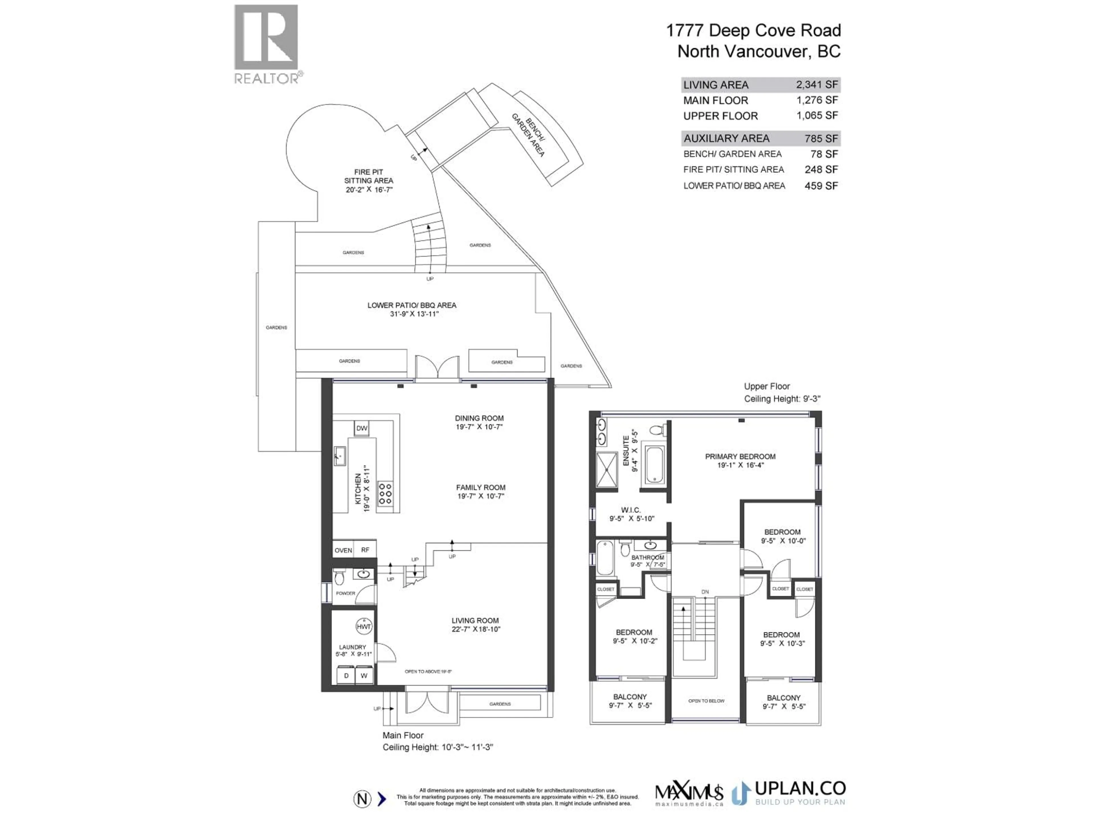 Floor plan for 1777 DEEP COVE ROAD, North Vancouver British Columbia V7G1S4