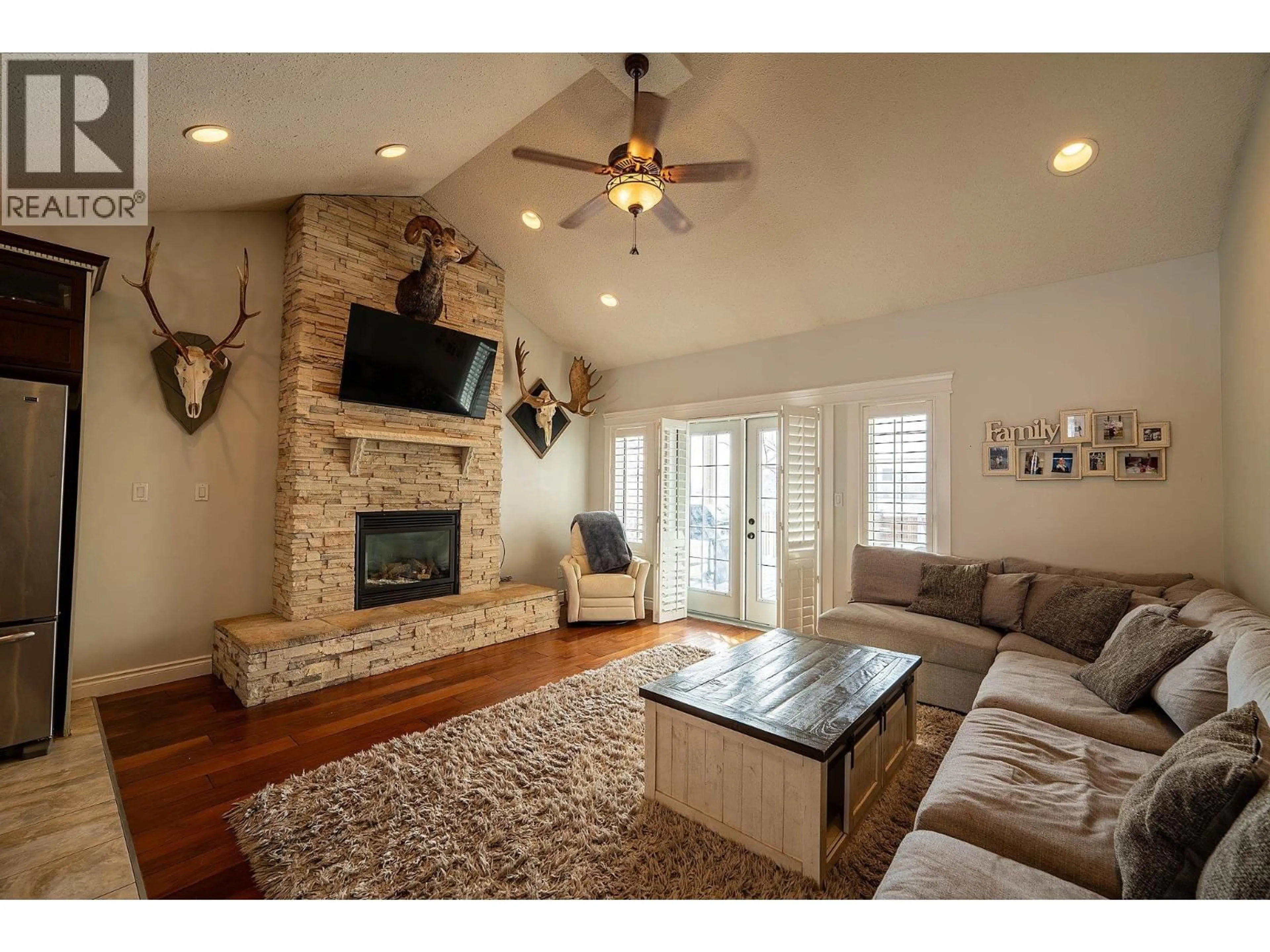 Living room with furniture, unknown for 8607 109 AVENUE, Fort St. John British Columbia V1J7E6