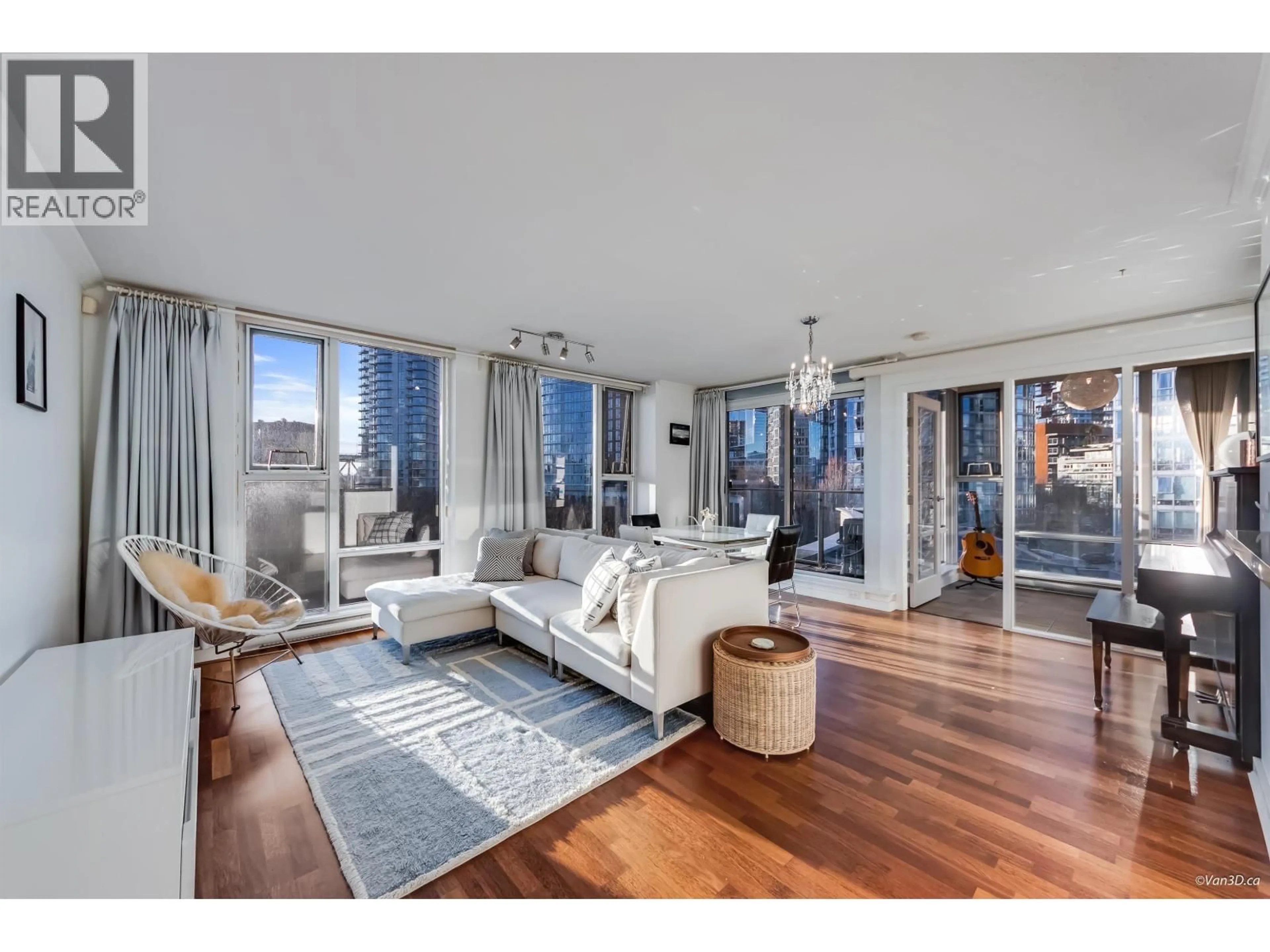 Living room with furniture, unknown for 606 - 455 BEACH CRESCENT, Vancouver British Columbia V6Z3E5