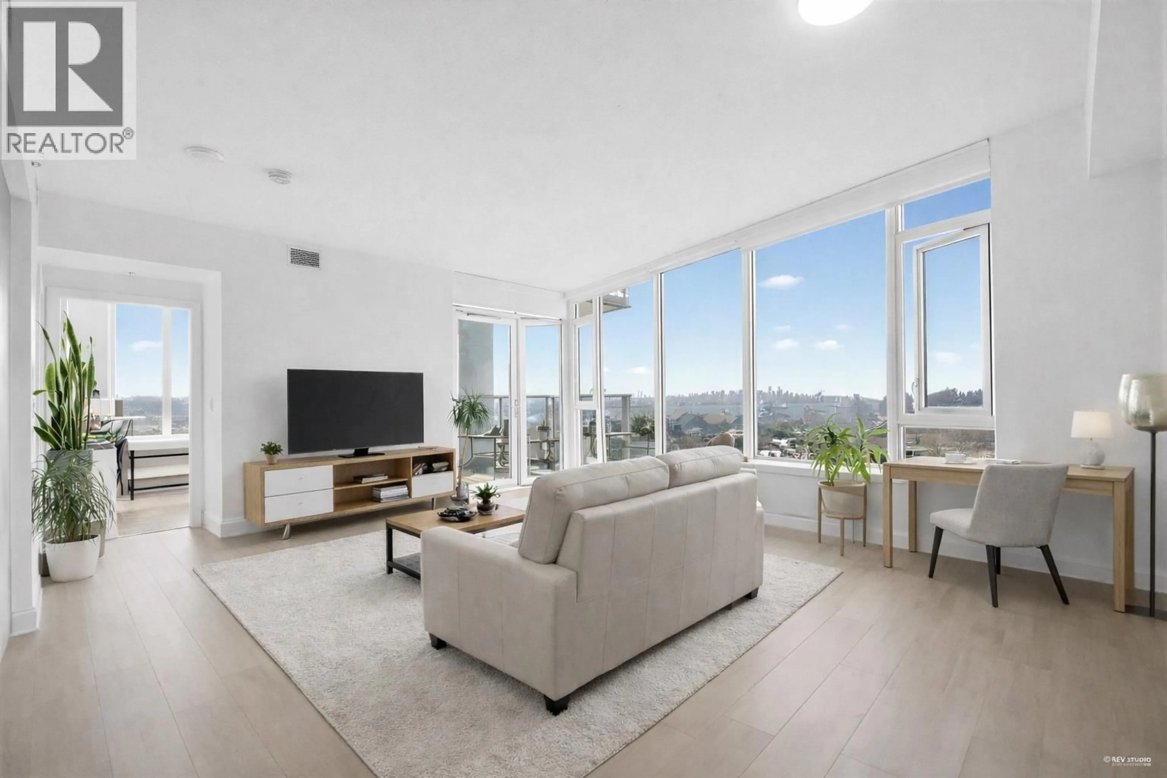 Living room with furniture, unknown for 1906 - 1401 HUNTER STREET, North Vancouver British Columbia V7J0E2