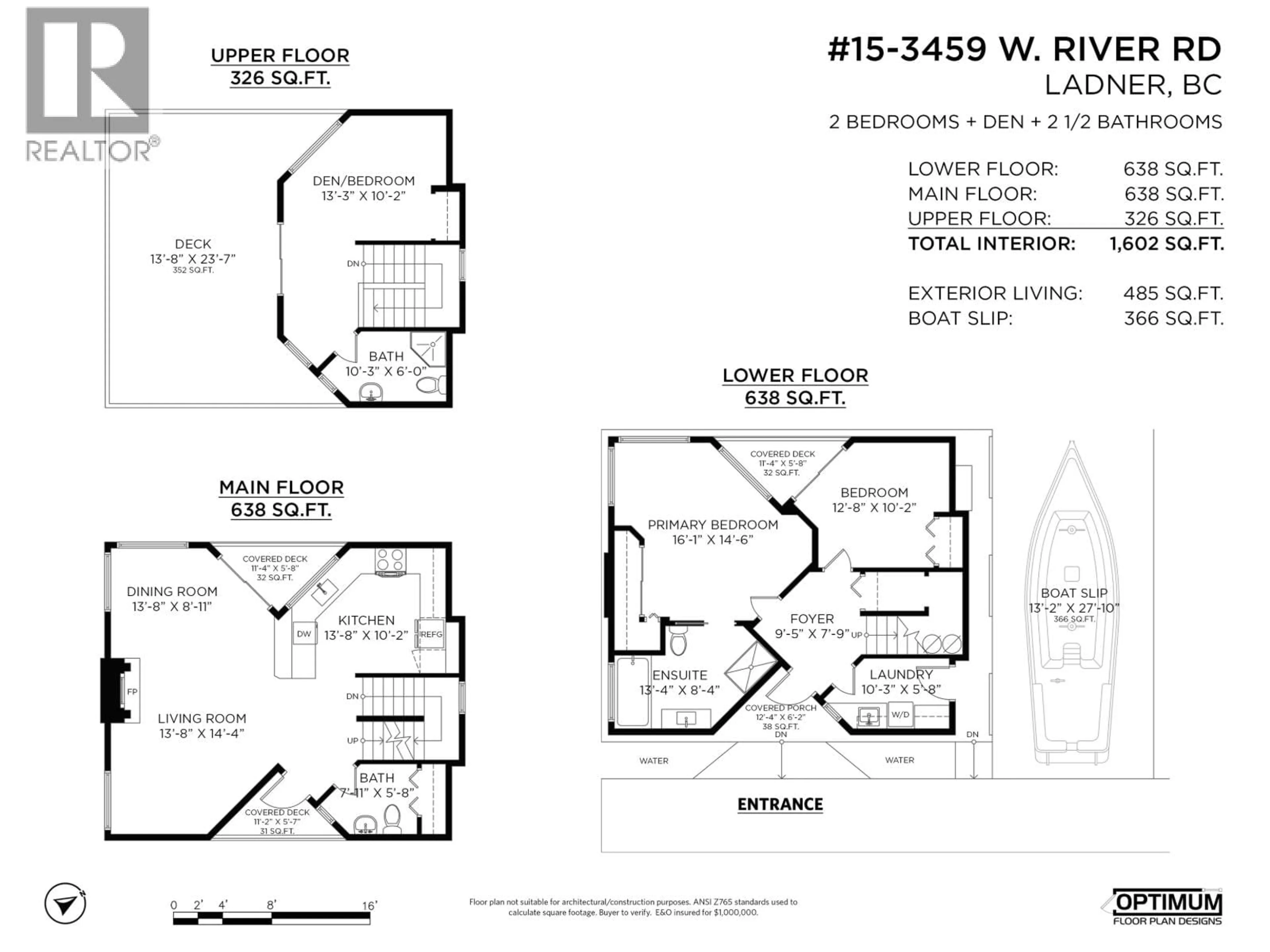 Floor plan for 15 - 3459 W RIVER ROAD, Delta British Columbia V4K4Y6