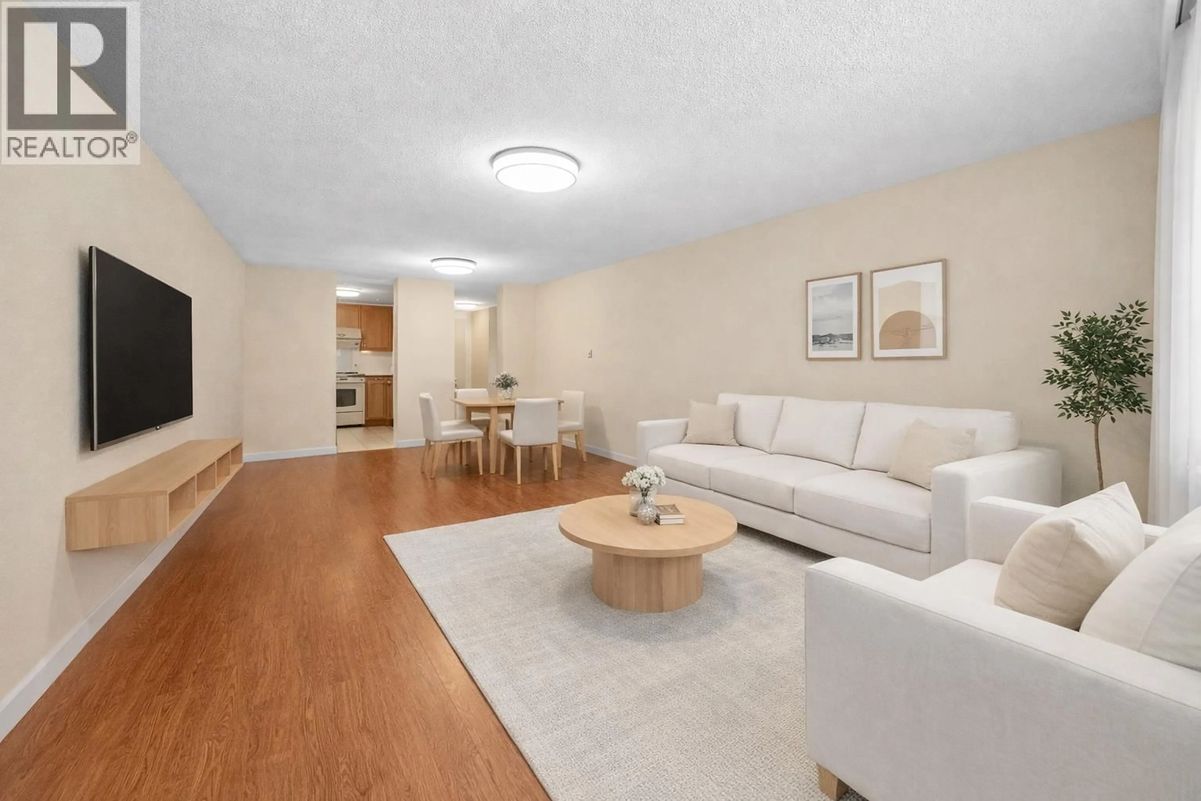 Living room with furniture, wood/laminate floor for 716 - 2012 FULLERTON AVENUE, North Vancouver British Columbia V7P3E3