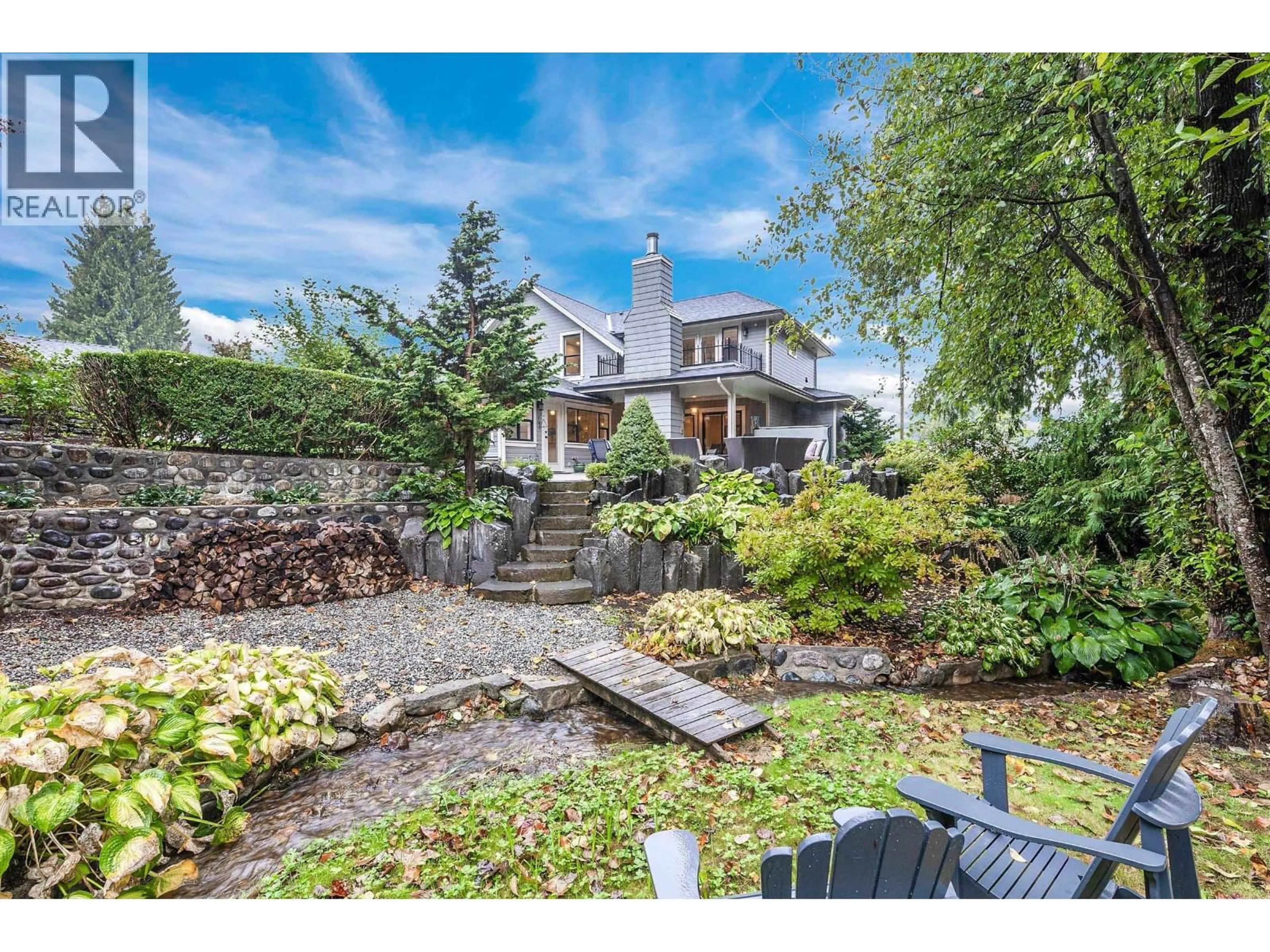 A pic from outside/outdoor area/front of a property/back of a property/a pic from drone, street for 2209 ST. GEORGE STREET, Port Moody British Columbia V3H2G1