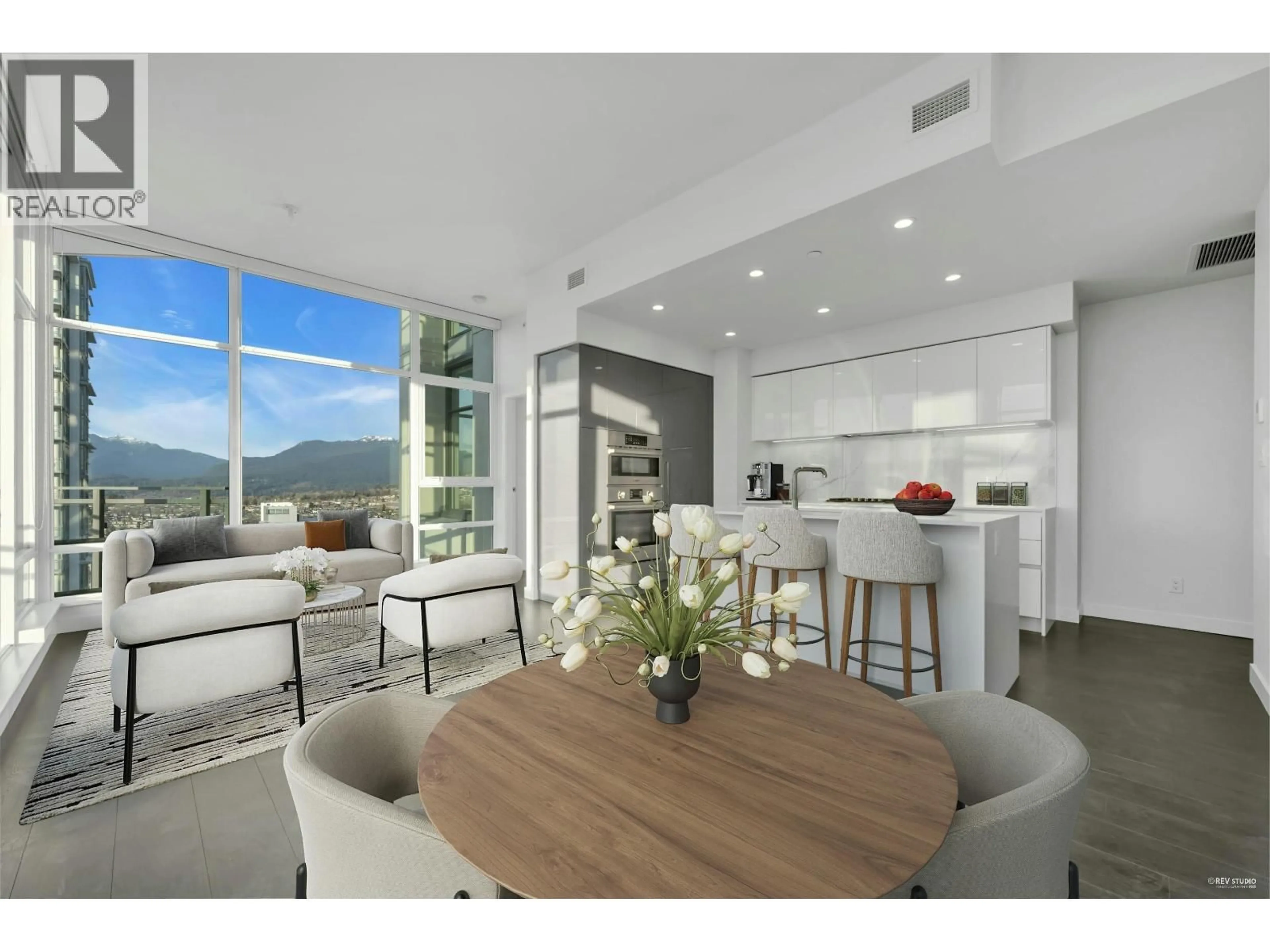 Open concept kitchen, unknown for 3402 - 2085 SKYLINE COURT, Burnaby British Columbia V5C0M6