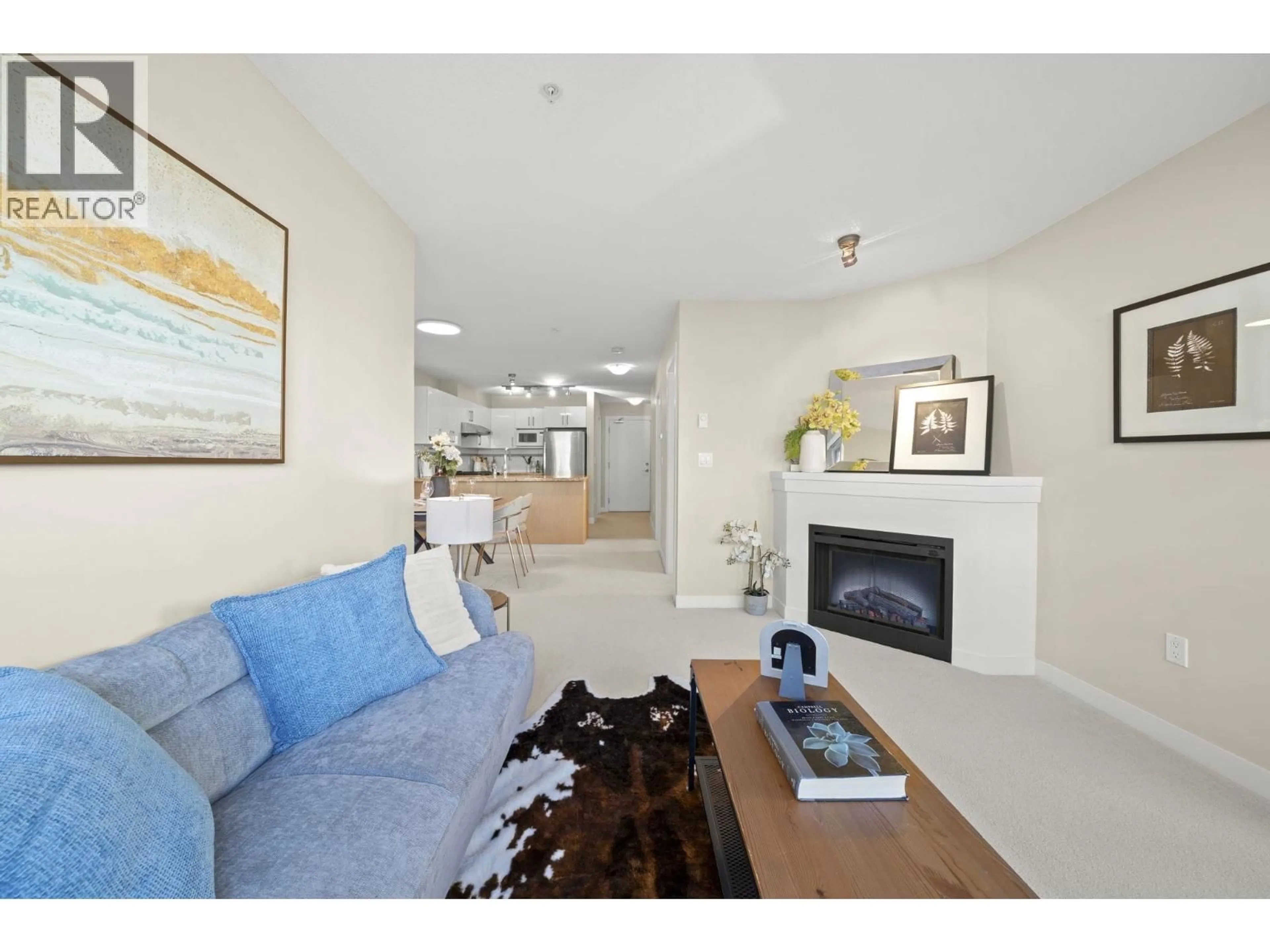 Living room with furniture, unknown for 236 - 6828 ECKERSLEY ROAD, Richmond British Columbia V6Y0E8