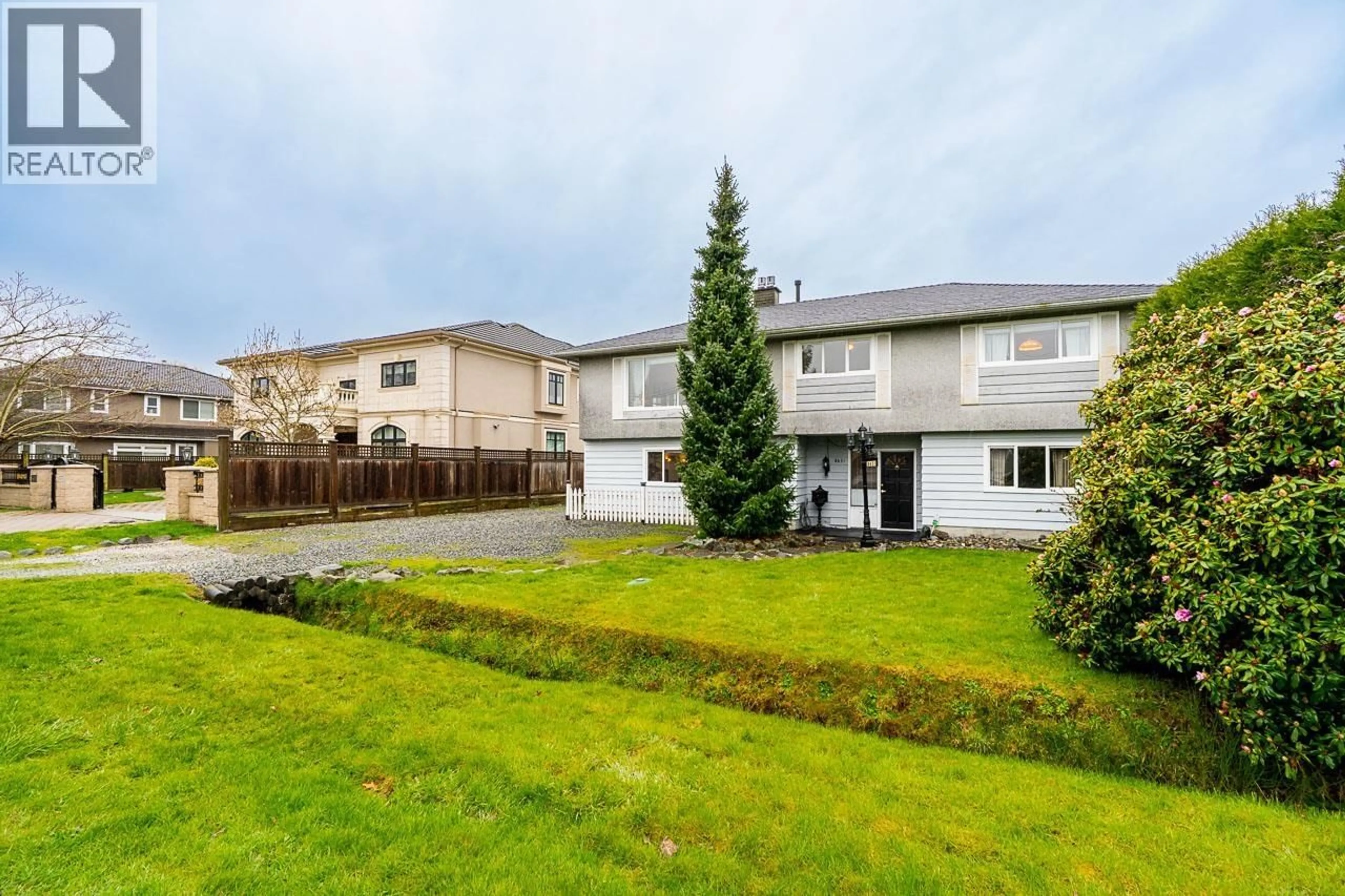 A pic from outside/outdoor area/front of a property/back of a property/a pic from drone, street for 8651 KILGOUR PLACE, Richmond British Columbia V7C3P9