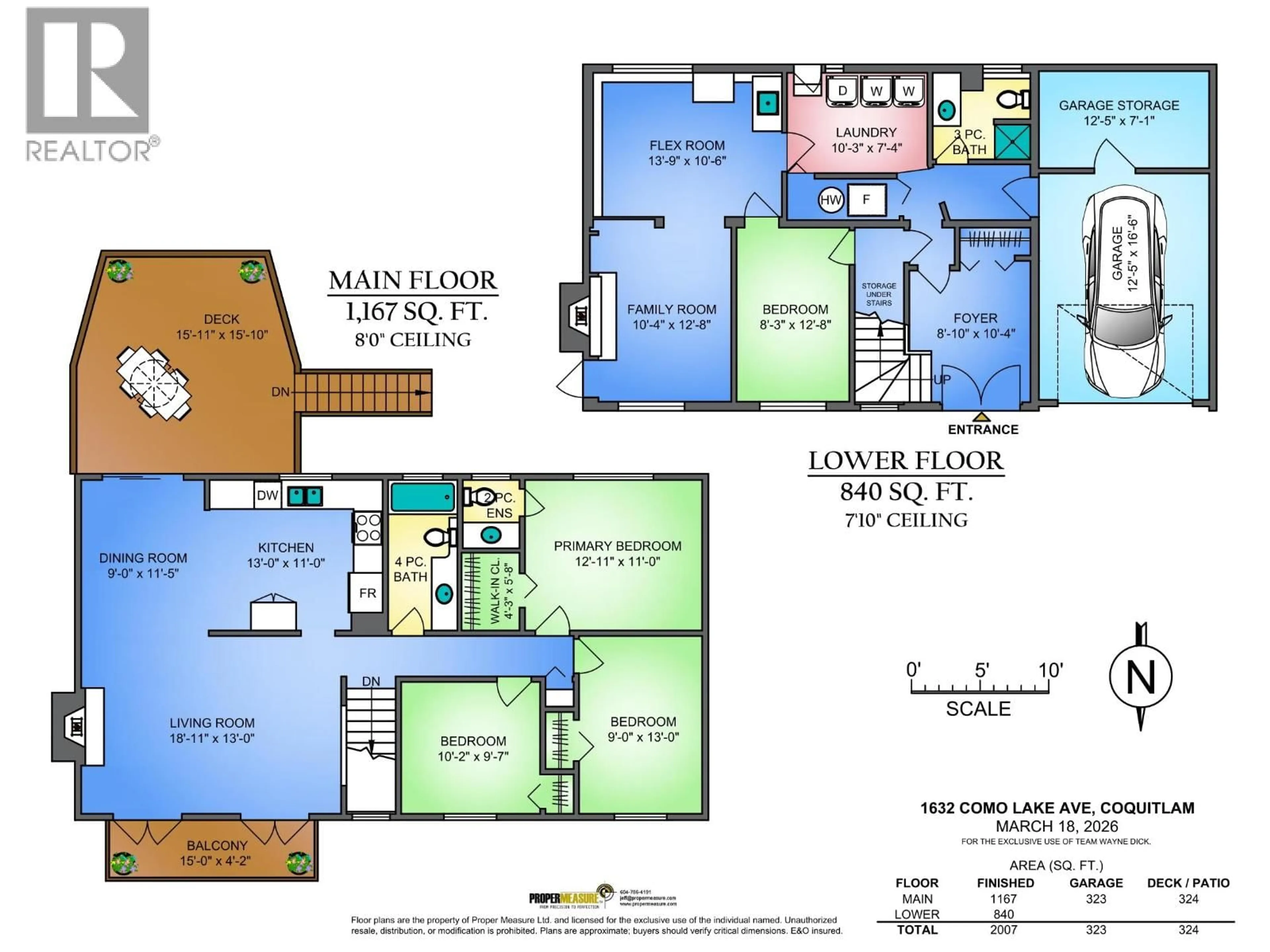 Floor plan for 1632 COMO LAKE AVENUE, Coquitlam British Columbia V3J3P6