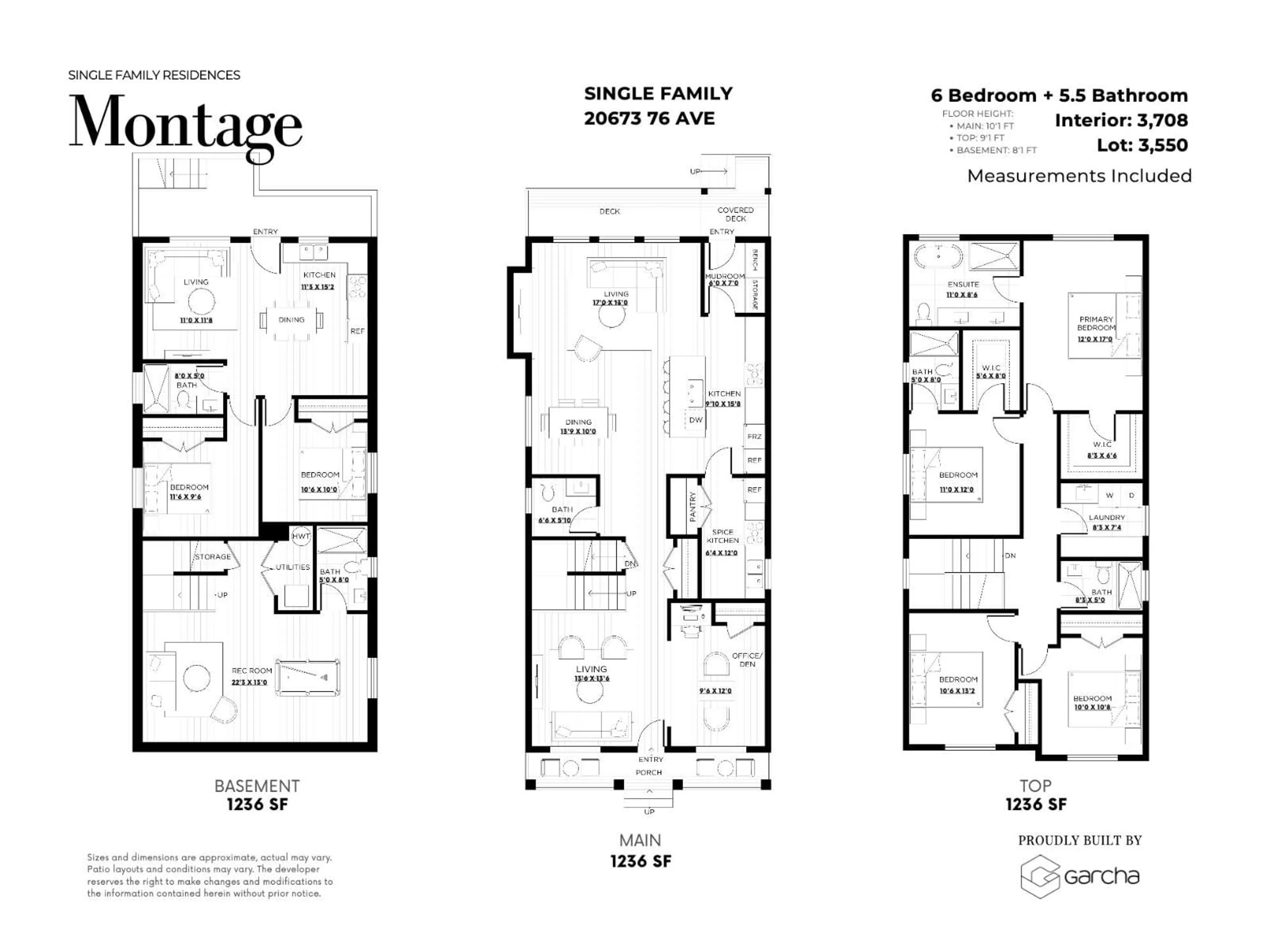 Floor plan for 20673 76 AVENUE, Langley British Columbia V2Y1V5