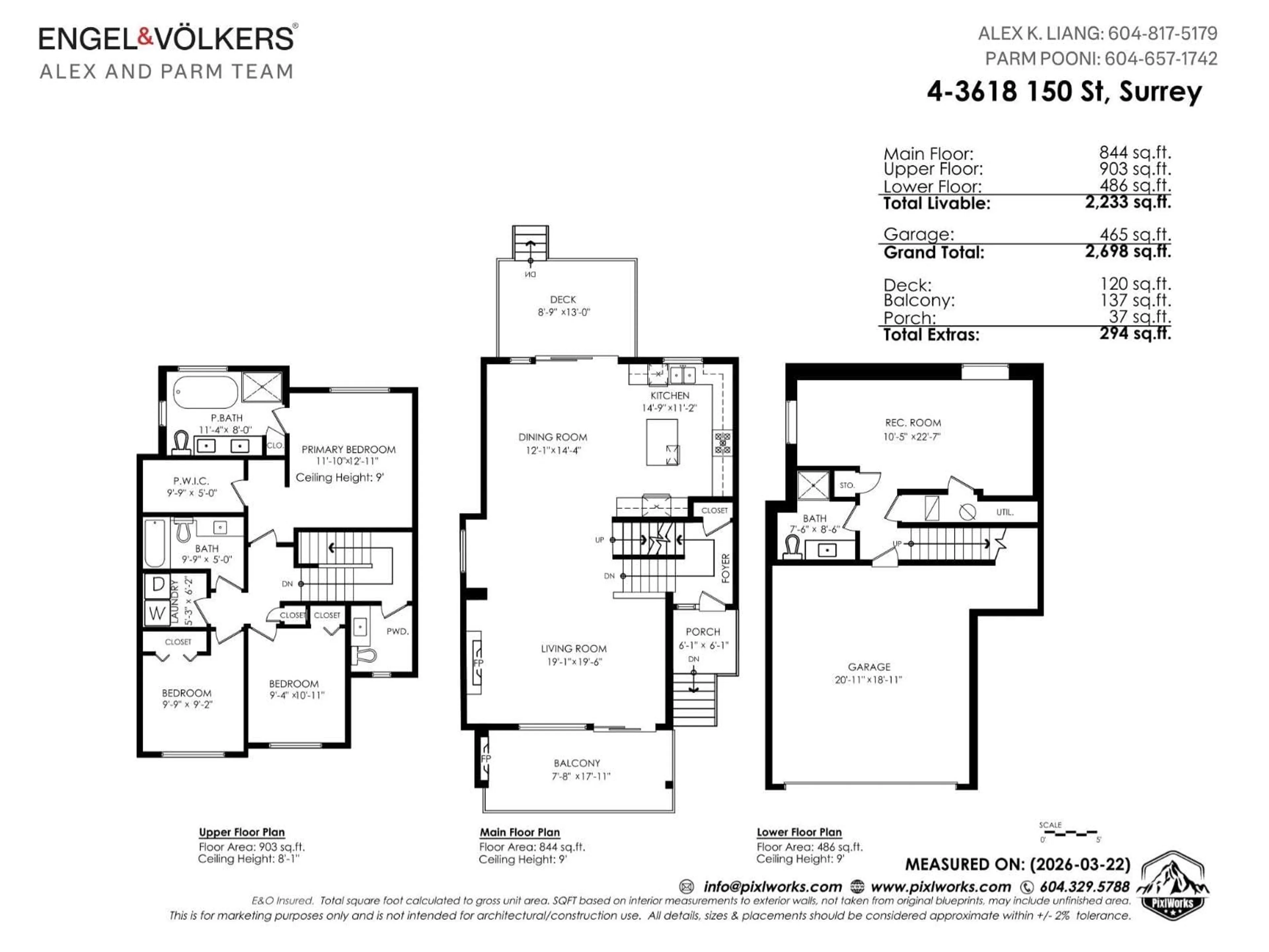 Floor plan for 4 - 3618 150 STREET, Surrey British Columbia V3Z0W3