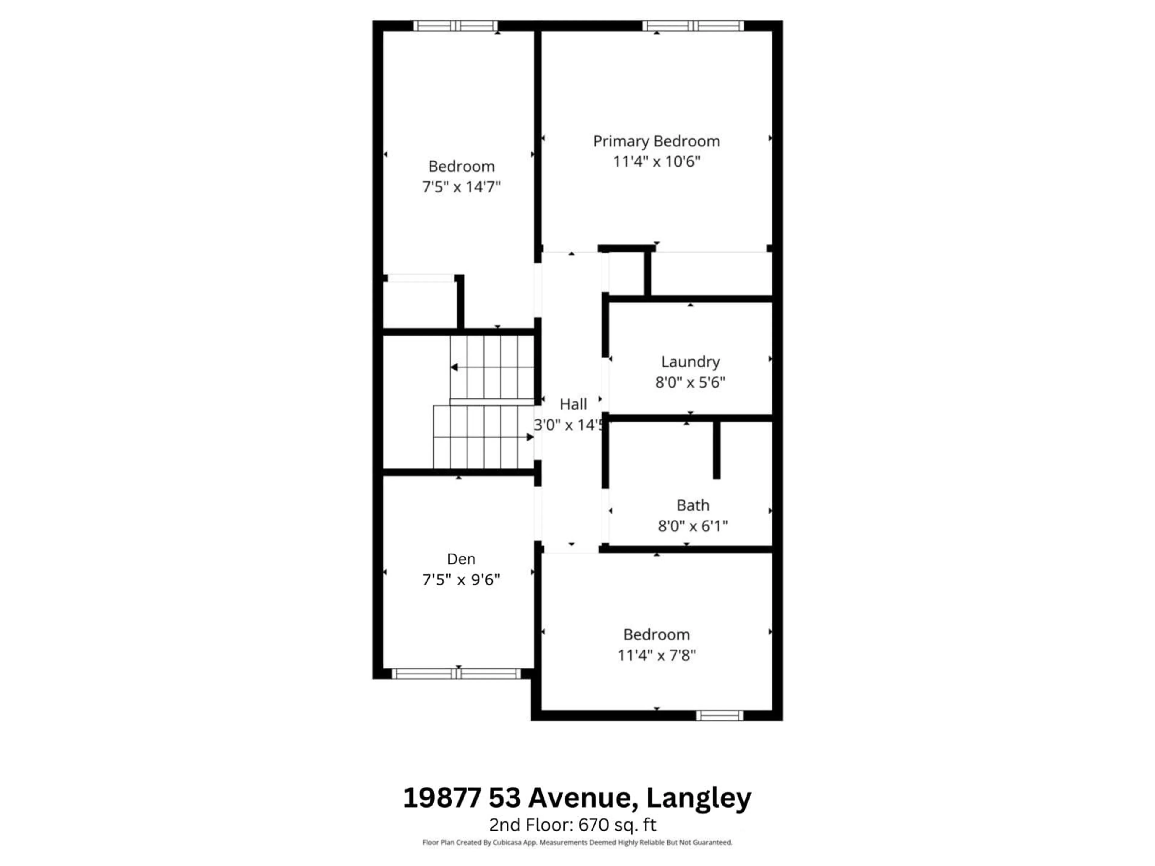 Floor plan for 19877 53 AVENUE, Langley British Columbia V3A6W2