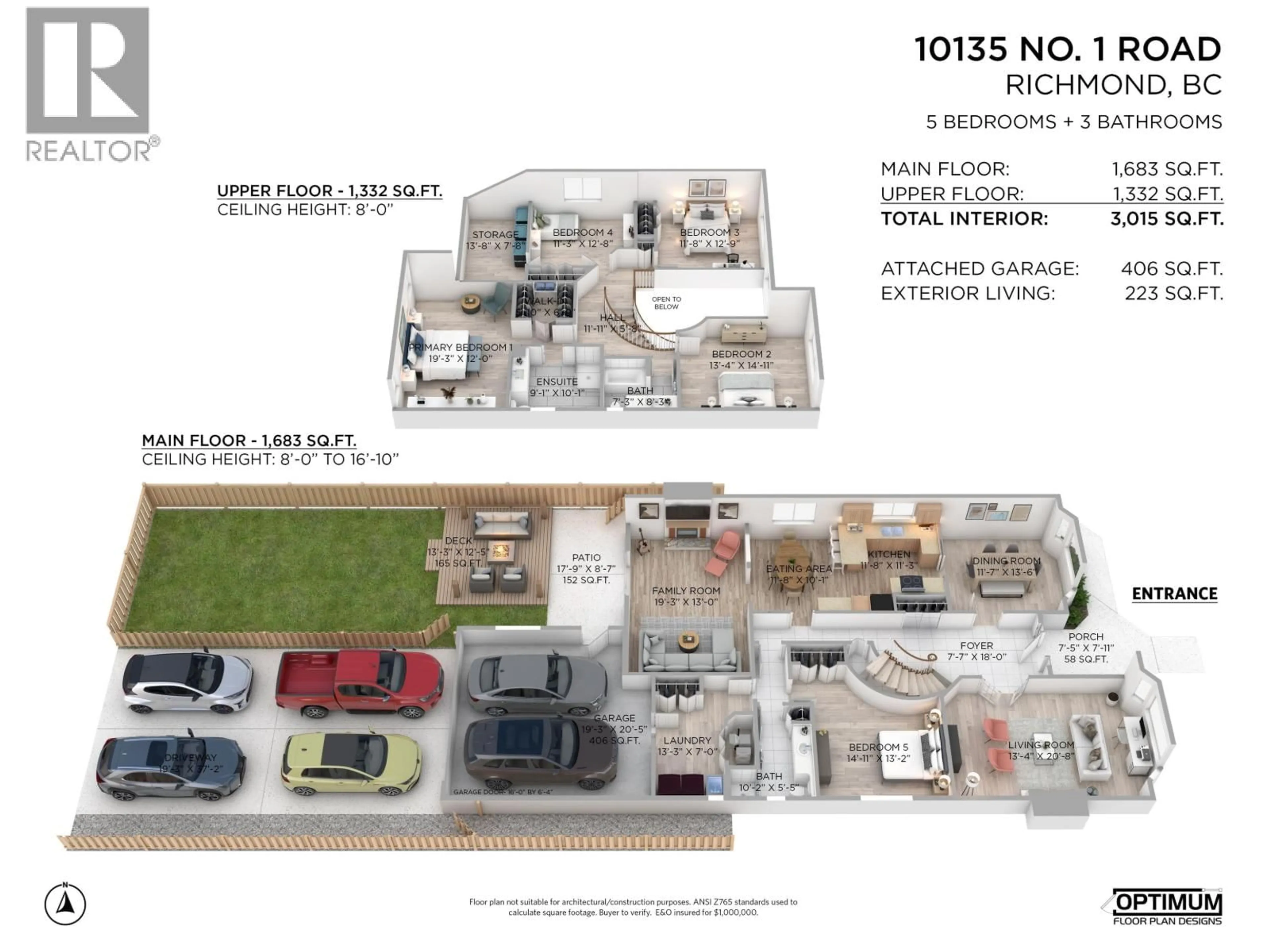 Floor plan for 10135 NO. 1 ROAD, Richmond British Columbia V7E1S1