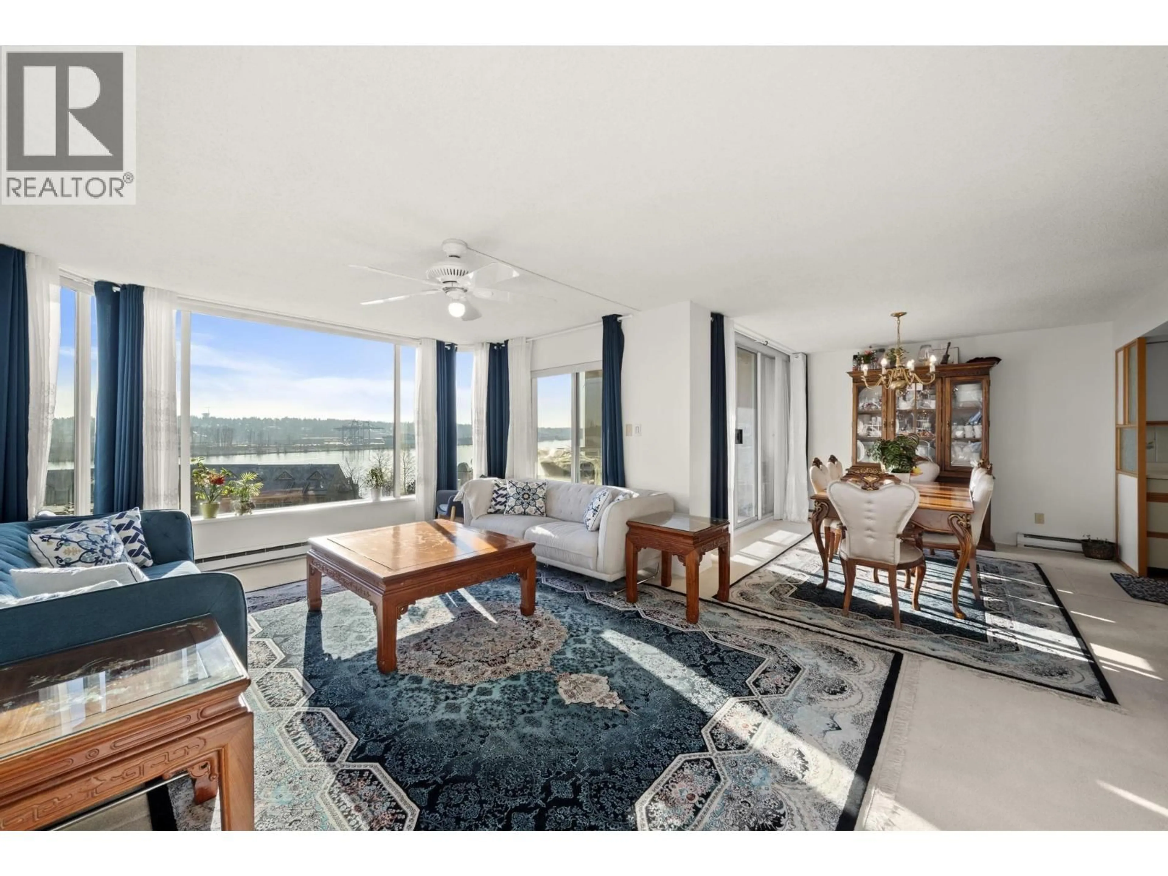 Living room with furniture, unknown for 801 - 1045 QUAYSIDE DRIVE, New Westminster British Columbia V3M6C9