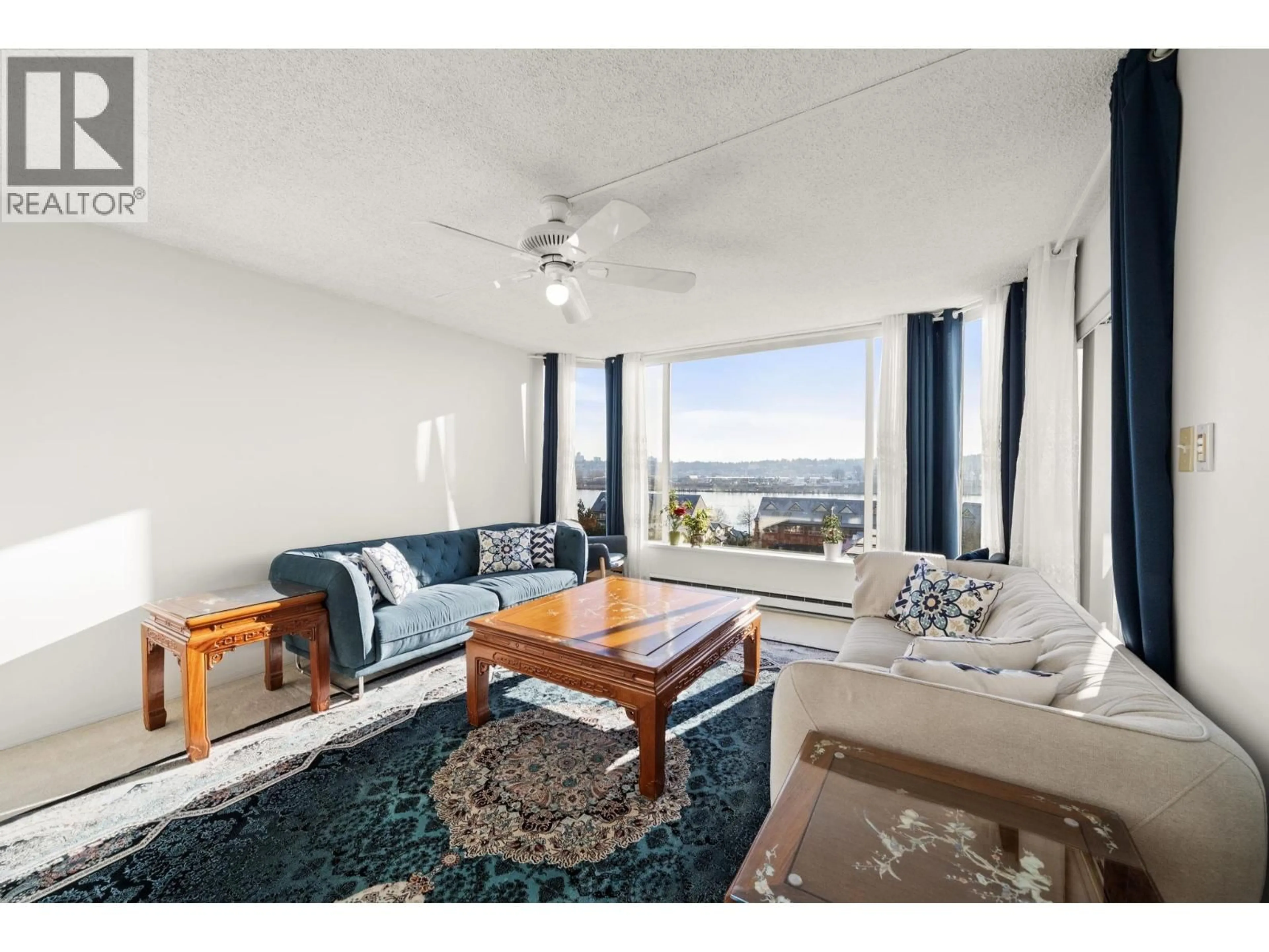 Living room with furniture, unknown for 801 - 1045 QUAYSIDE DRIVE, New Westminster British Columbia V3M6C9