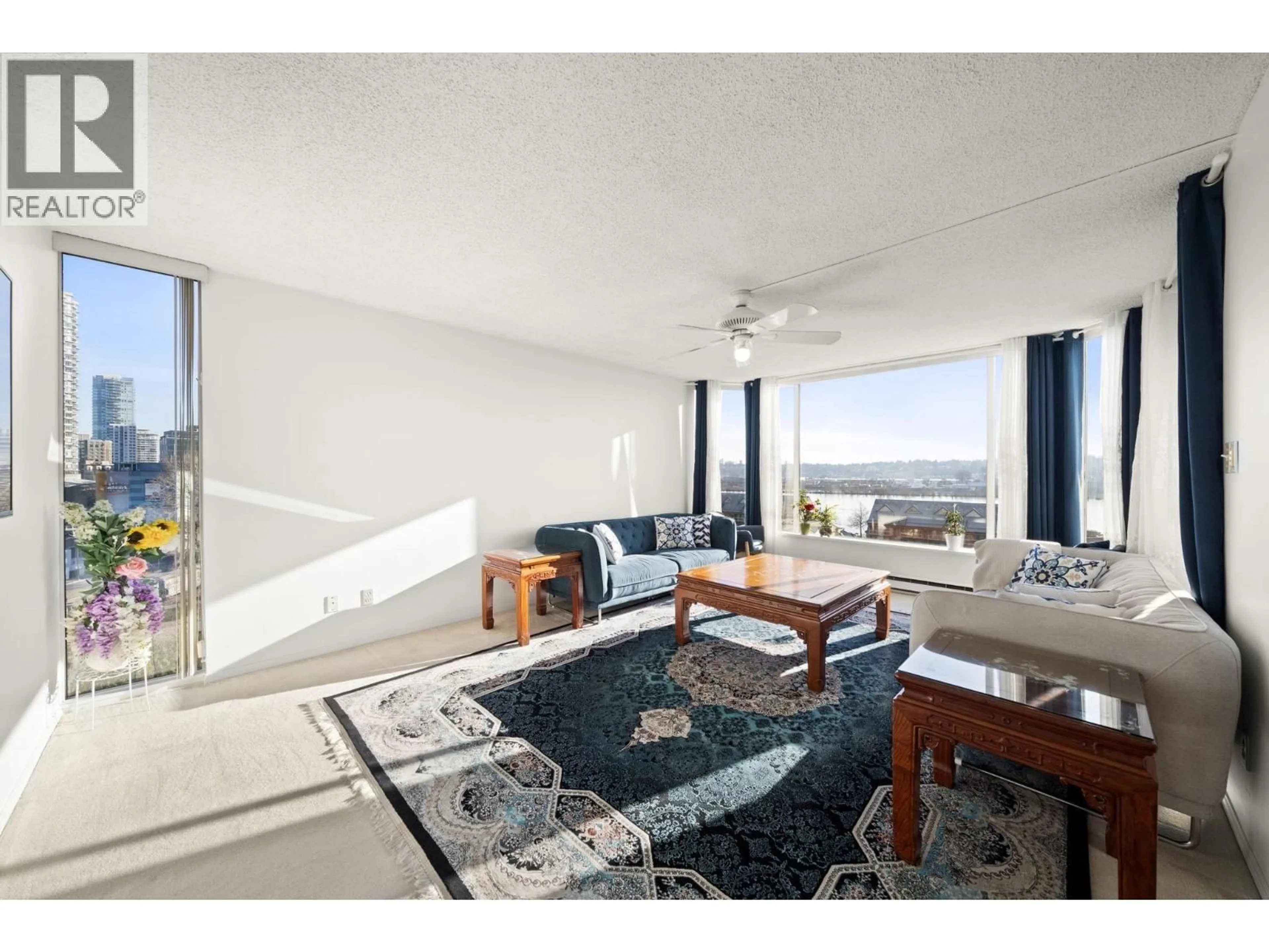 Living room with furniture, unknown for 801 - 1045 QUAYSIDE DRIVE, New Westminster British Columbia V3M6C9