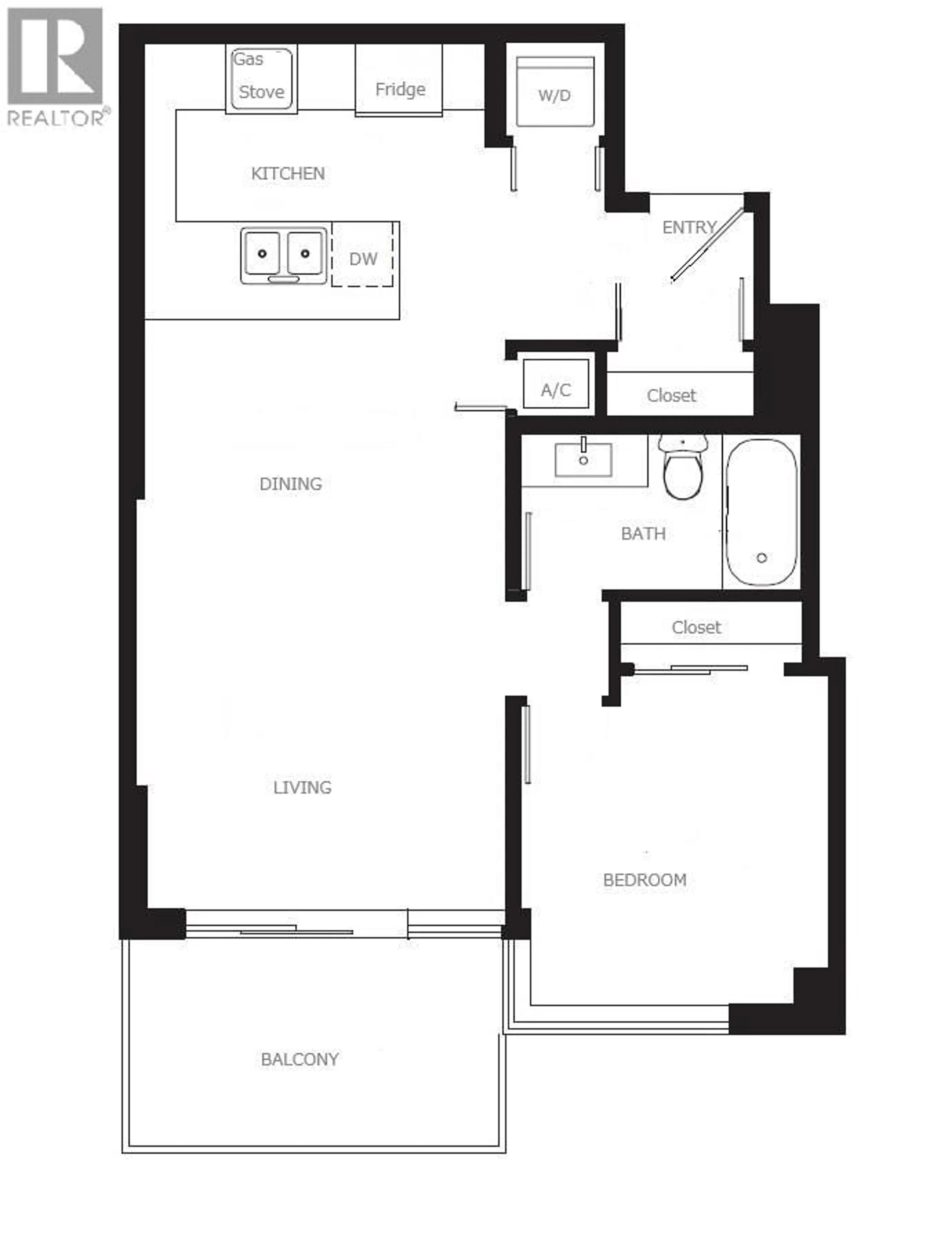 Floor plan for 805 - 305 MORRISSEY ROAD, Port Moody British Columbia V3H0M3