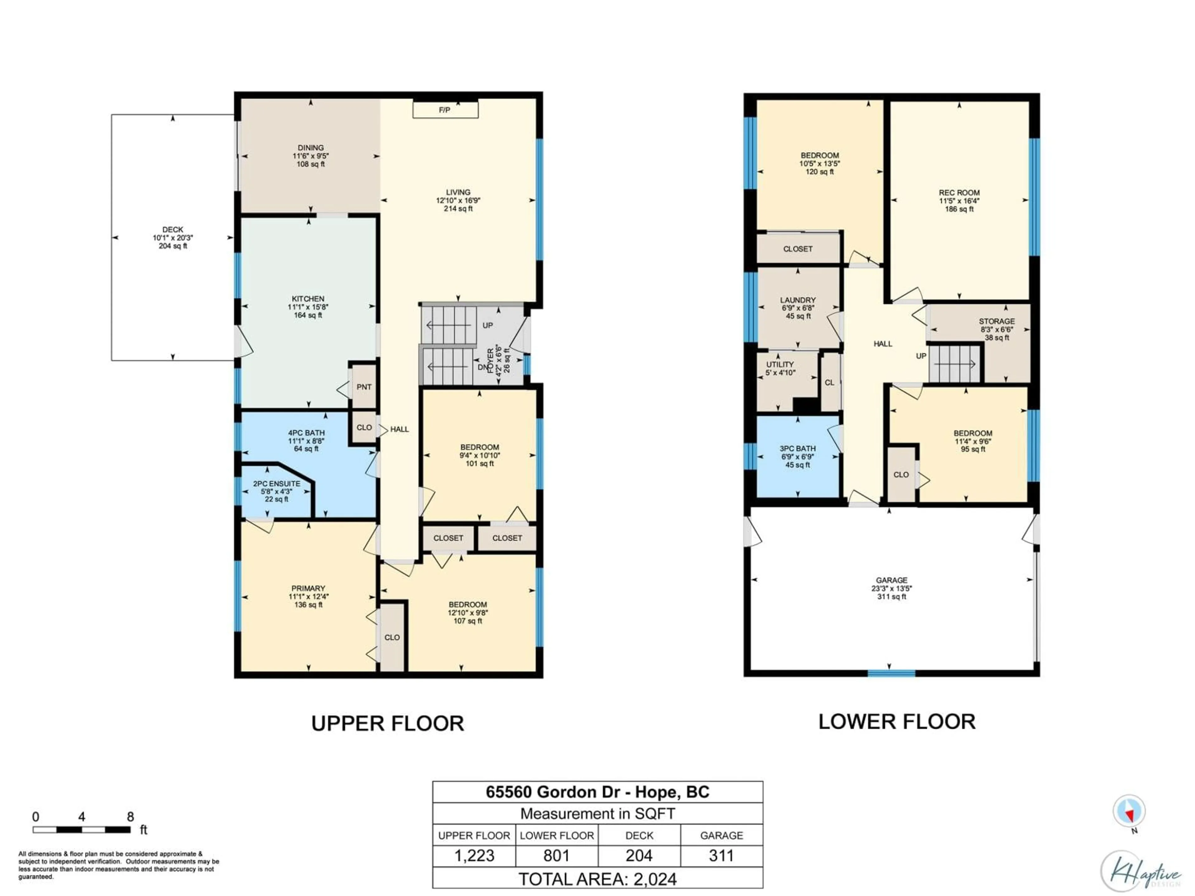 Floor plan for 65560 GORDON DRIVE, Hope British Columbia V0X1L1