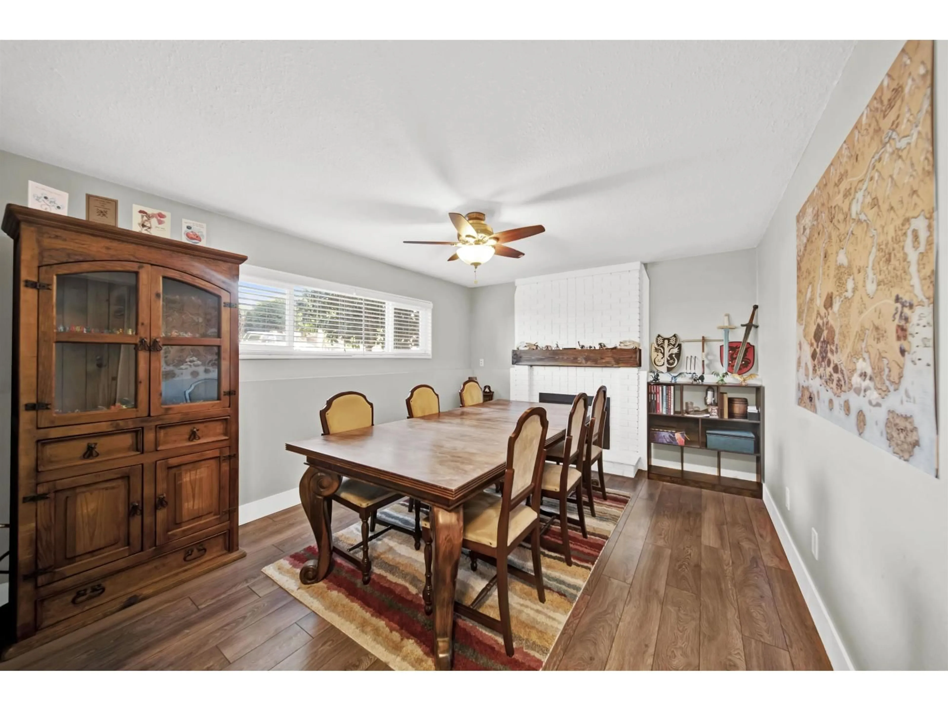 Dining room, wood/laminate floor for 26485 30A AVENUE, Langley British Columbia V4W3E1