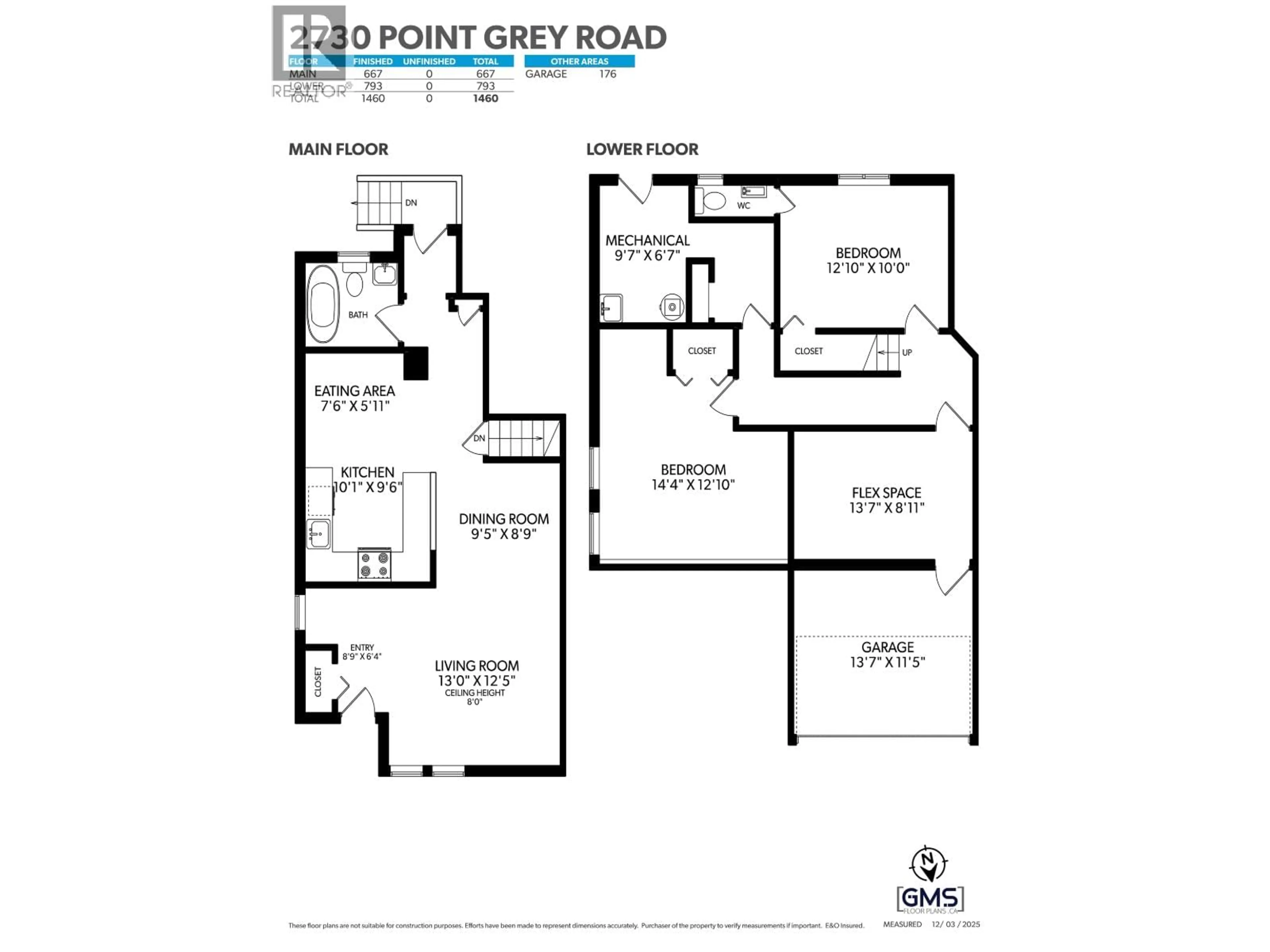 Floor plan for 2730 POINT GREY ROAD, Vancouver British Columbia V6K1A6