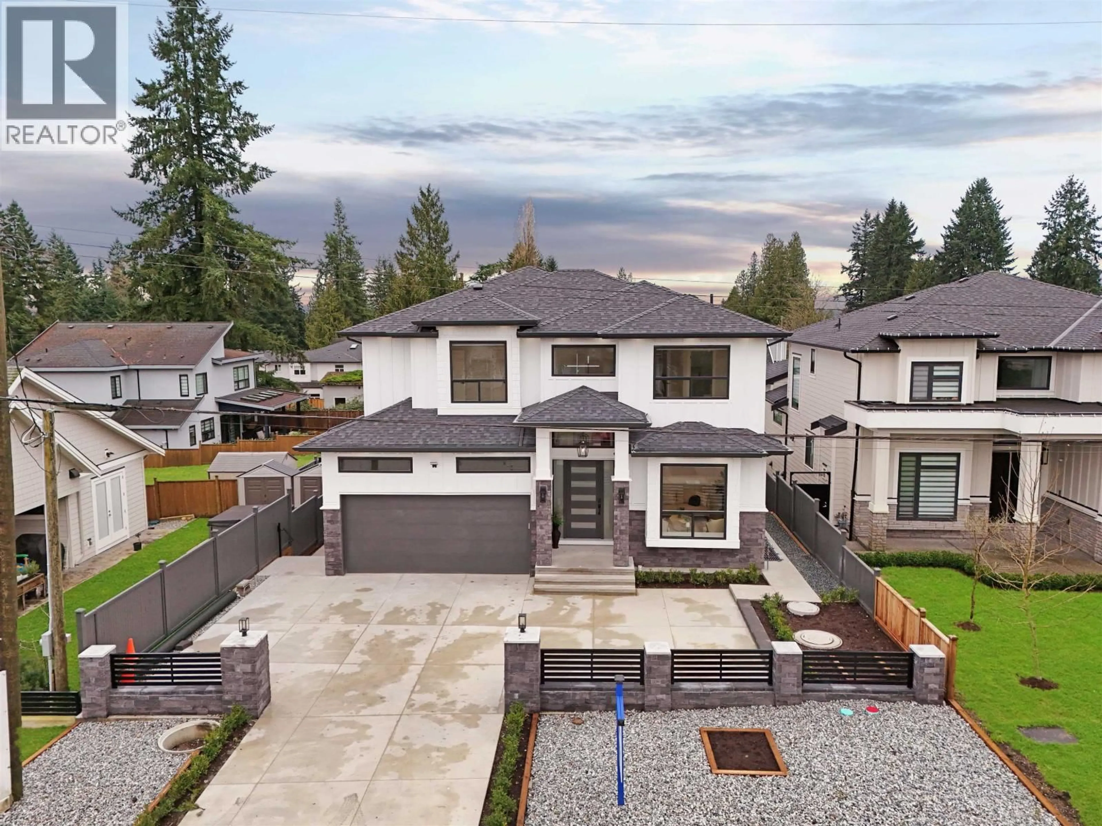 A pic from outside/outdoor area/front of a property/back of a property/a pic from drone, mountain view for 1846 LEMAX AVENUE, Coquitlam British Columbia V3J2C6
