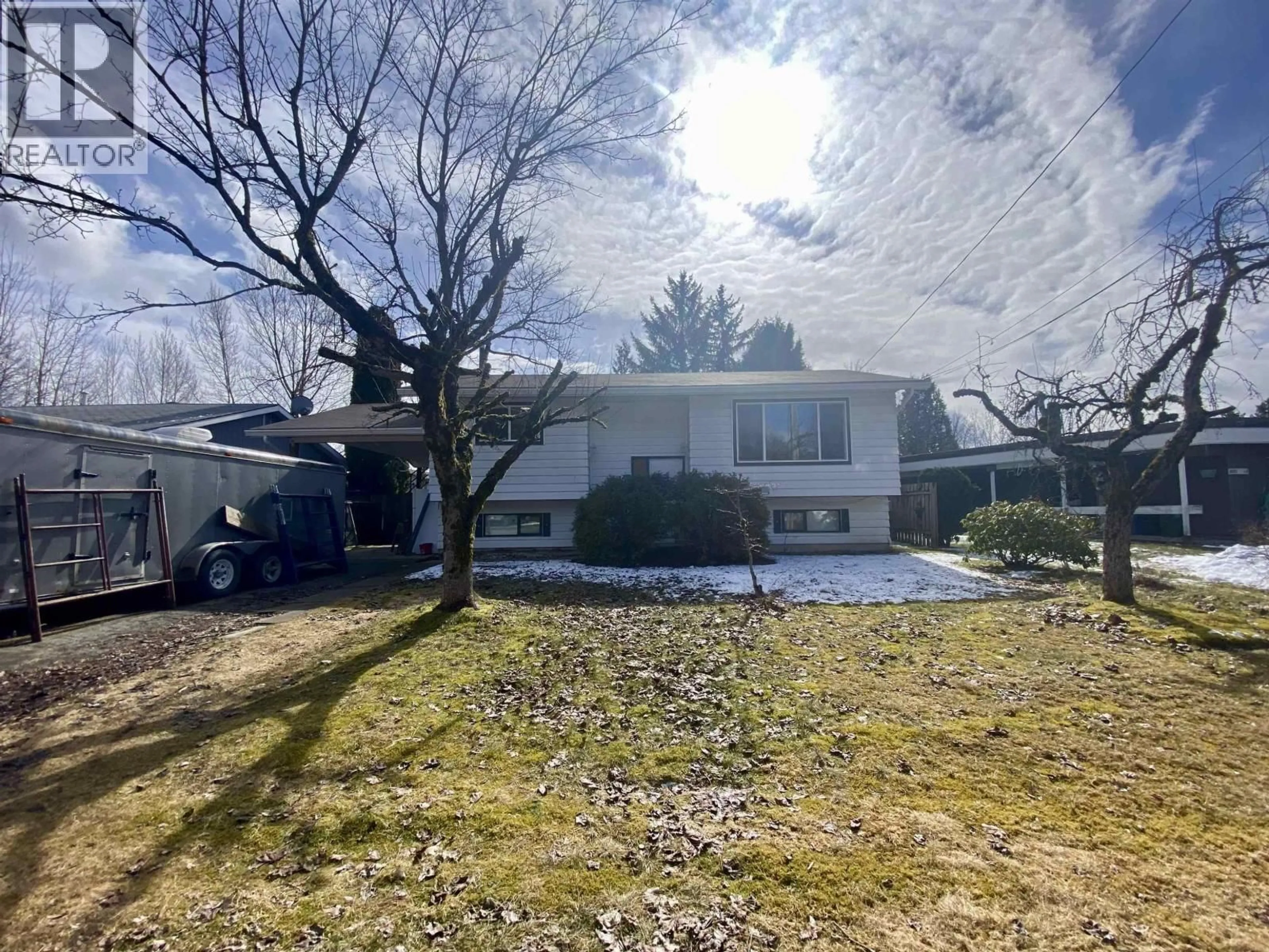 A pic from outside/outdoor area/front of a property/back of a property/a pic from drone, unknown for 4615 TUCK AVENUE, Terrace British Columbia V8G2G3