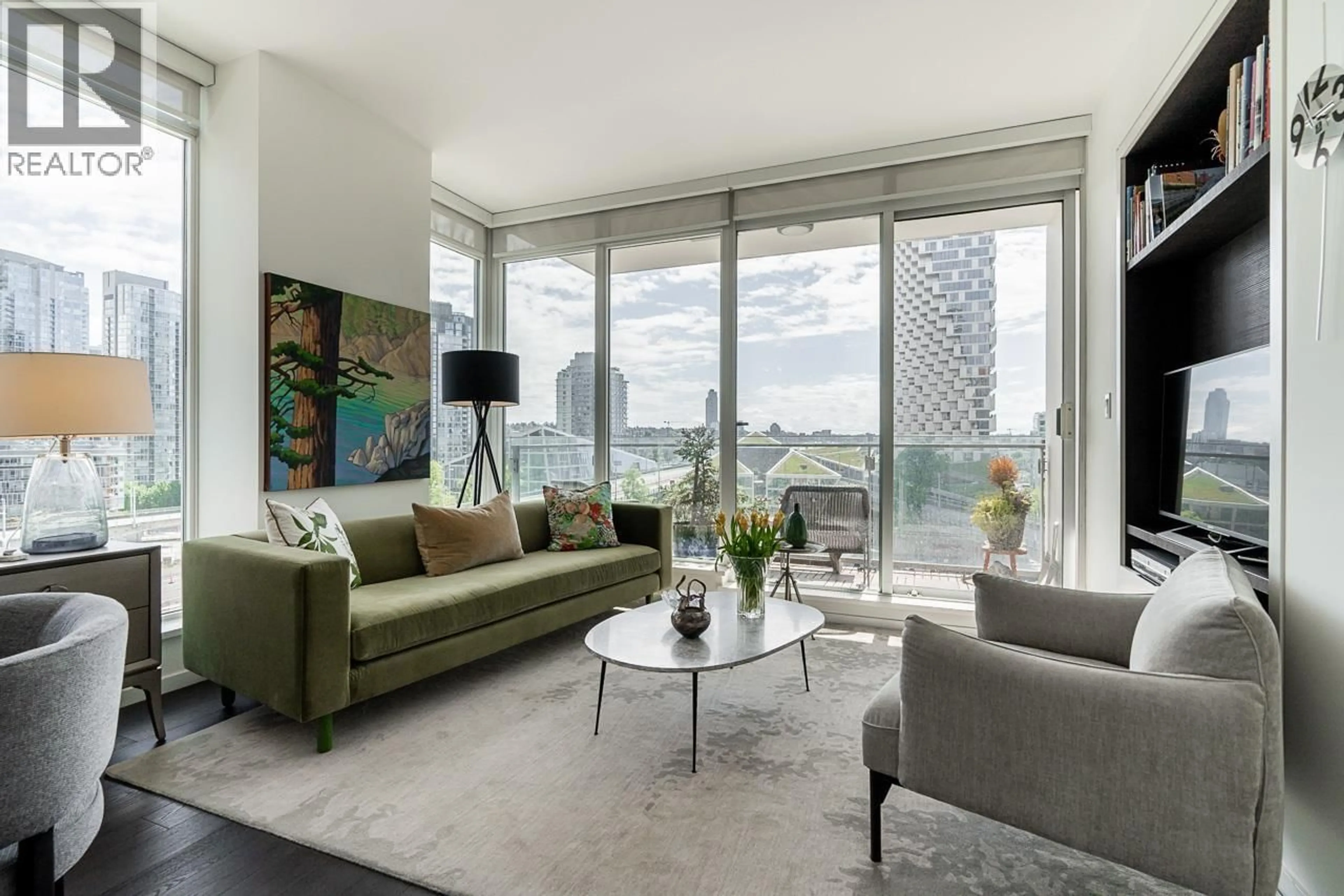 Living room with furniture, unknown for 707 - 1351 CONTINENTAL STREET, Vancouver British Columbia V6Z0C6