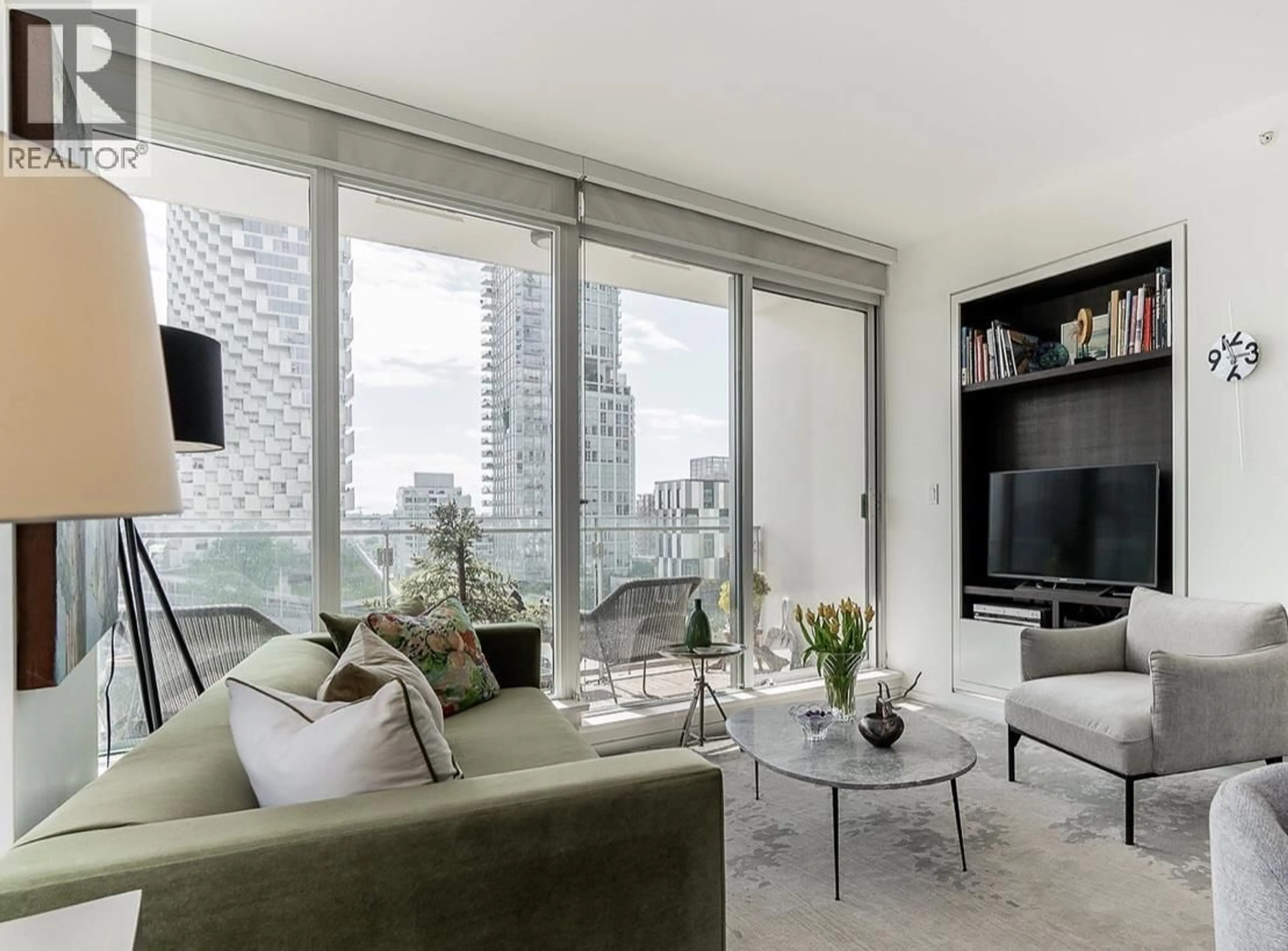 Living room with furniture, unknown for 707 - 1351 CONTINENTAL STREET, Vancouver British Columbia V6Z0C6