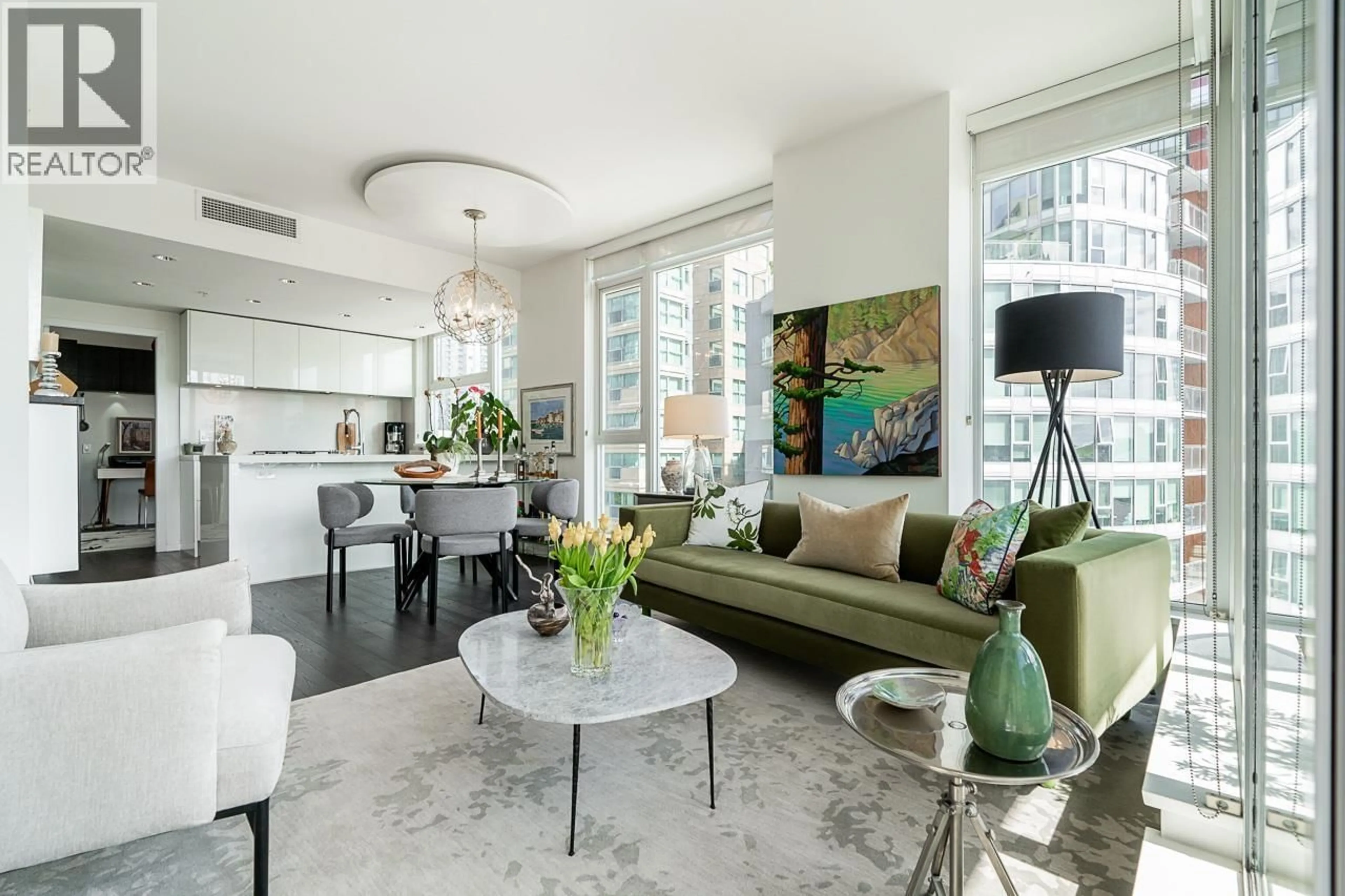 Living room with furniture, unknown for 707 - 1351 CONTINENTAL STREET, Vancouver British Columbia V6Z0C6