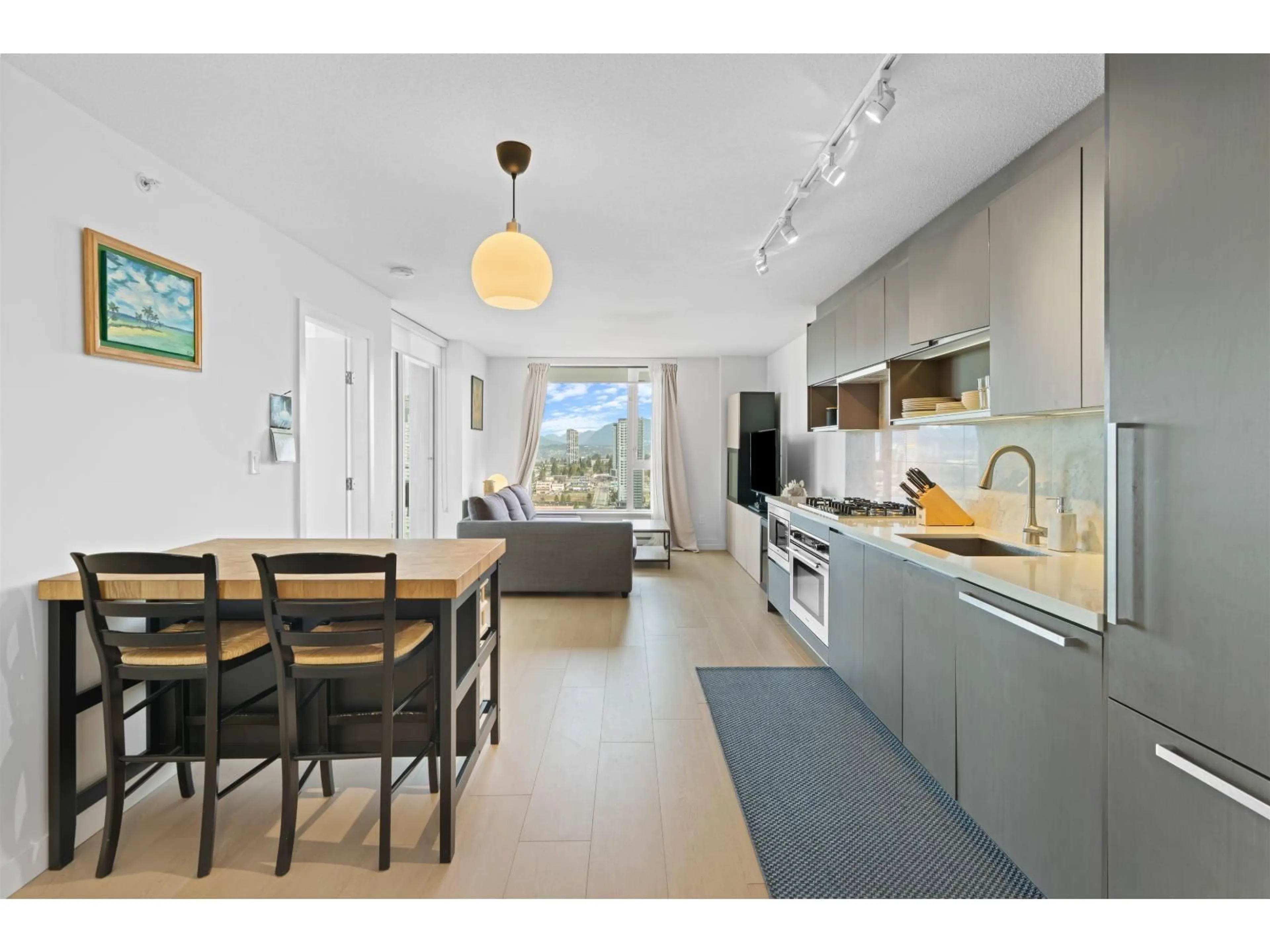 Open concept kitchen, unknown for 3209 - 13750 100 AVENUE, Surrey British Columbia V3T0L3