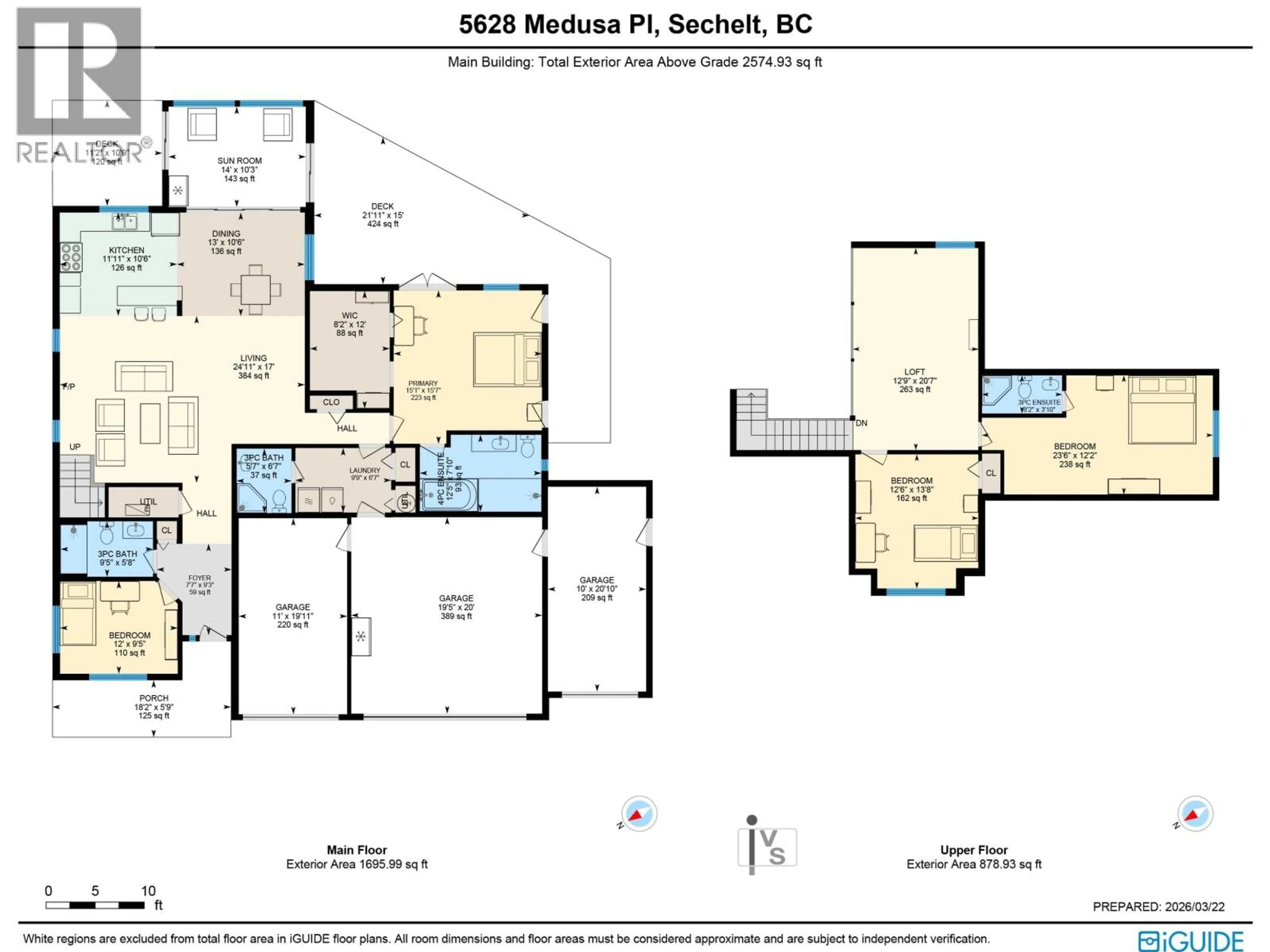 Floor plan for 5628 MEDUSA PLACE, Sechelt British Columbia V0N3A3
