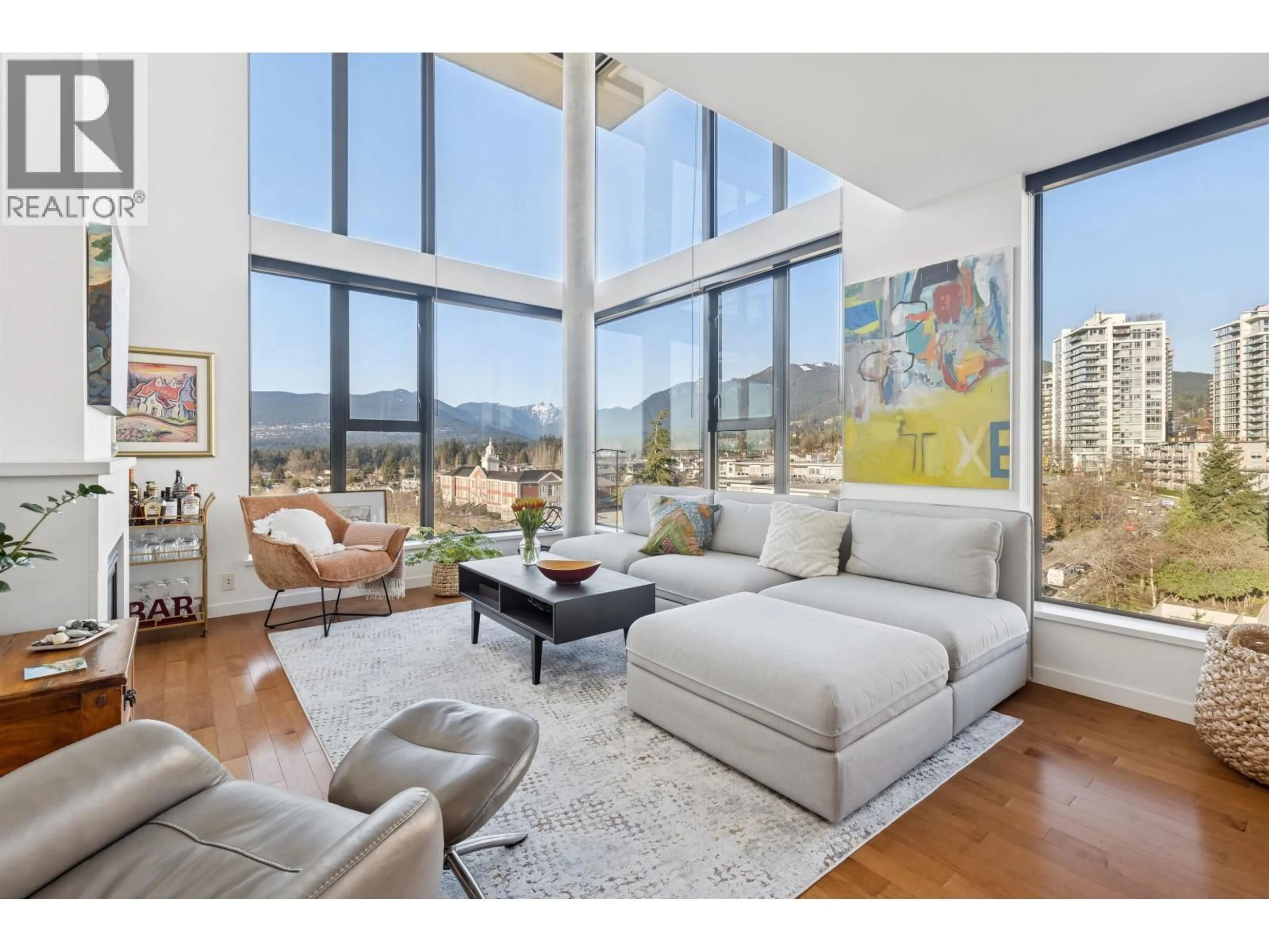 Living room with furniture, unknown for PH8 - 683 VICTORIA PARK, North Vancouver British Columbia V7M0A2