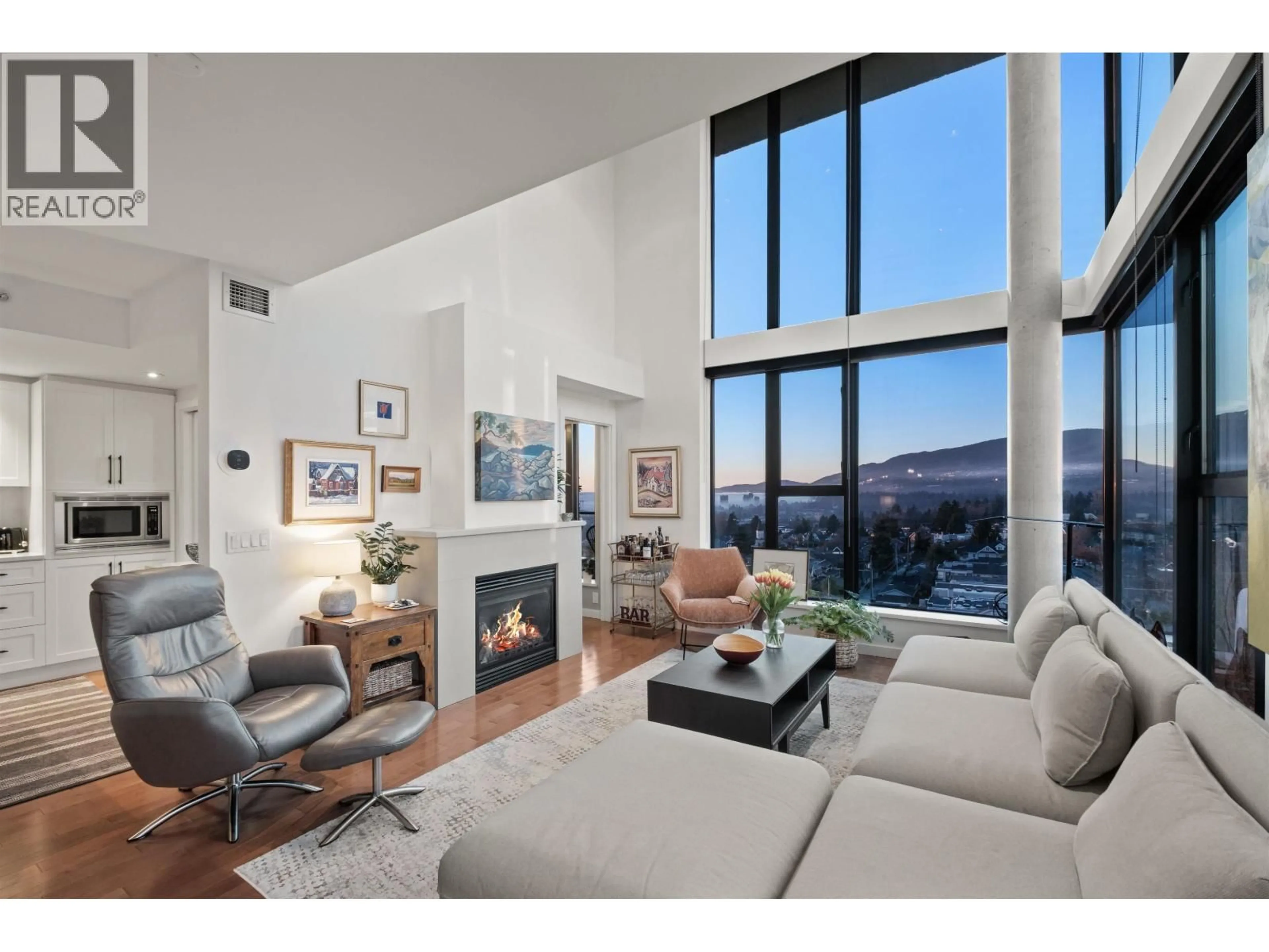 Living room with furniture, unknown for PH8 - 683 VICTORIA PARK, North Vancouver British Columbia V7M0A2