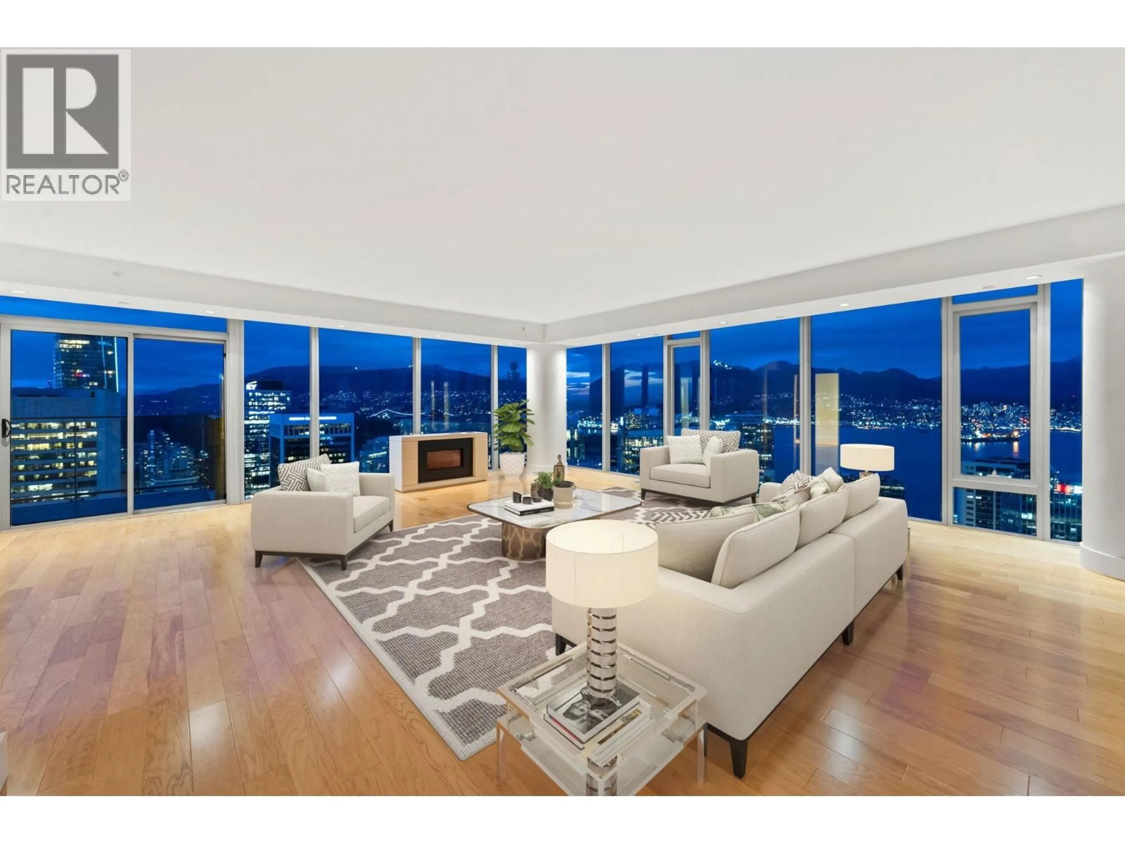 Living room with furniture, unknown for 4602 - 667 HOWE STREET, Vancouver British Columbia V6C0B5