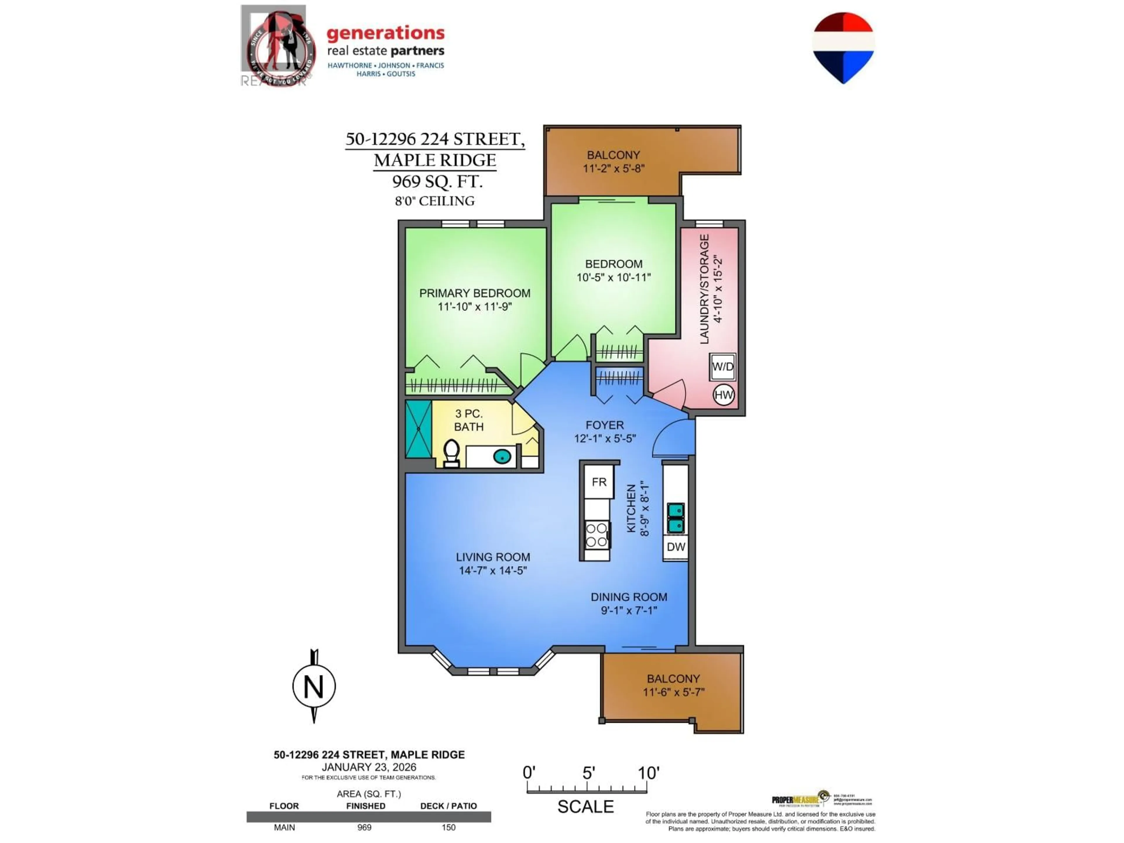 Floor plan for 50 - 12296 224TH STREET, Maple Ridge British Columbia V2X0M2