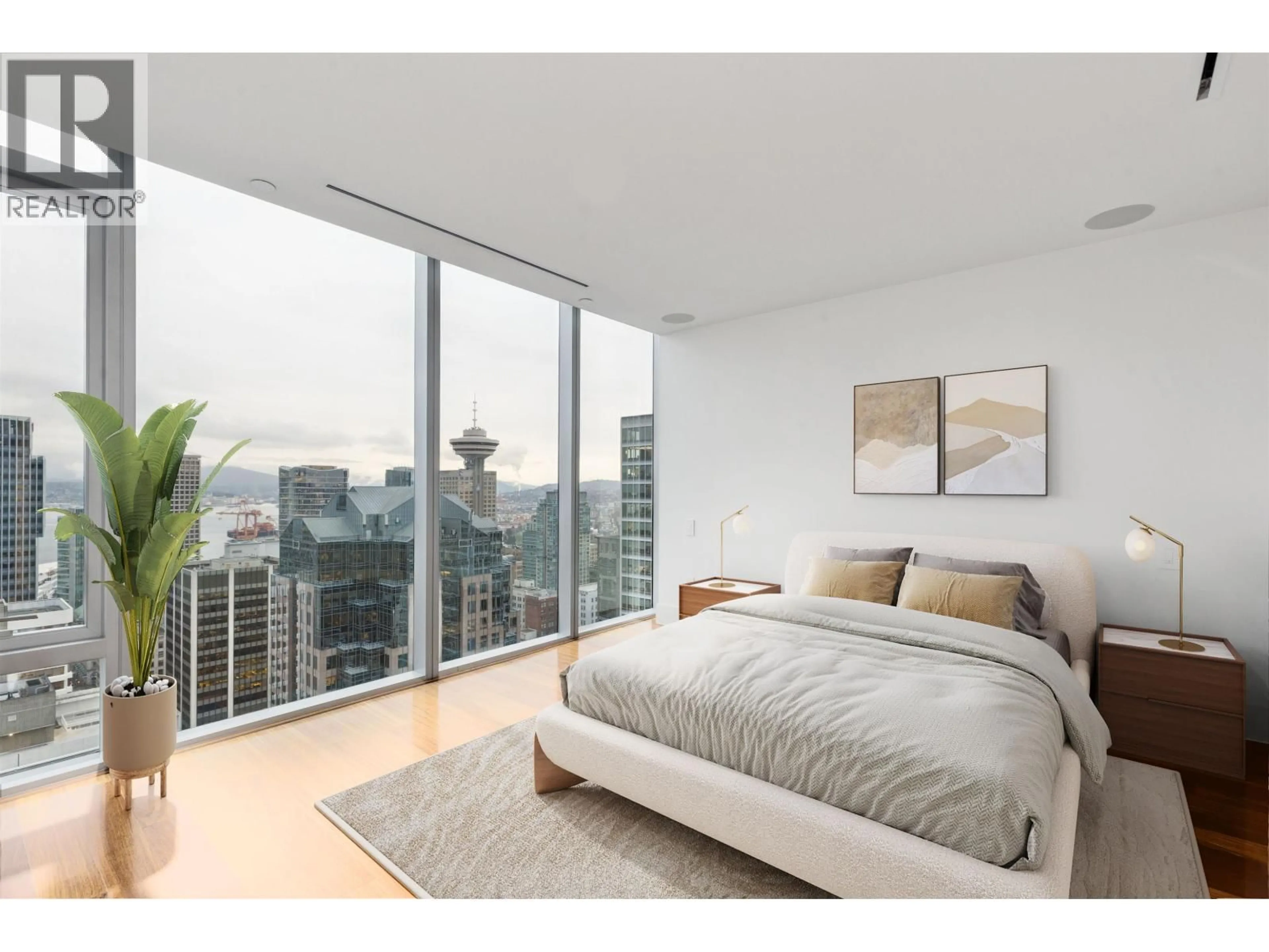 Bedroom with bed, unknown for 2702 - 667 HOWE STREET, Vancouver British Columbia V6C0B5