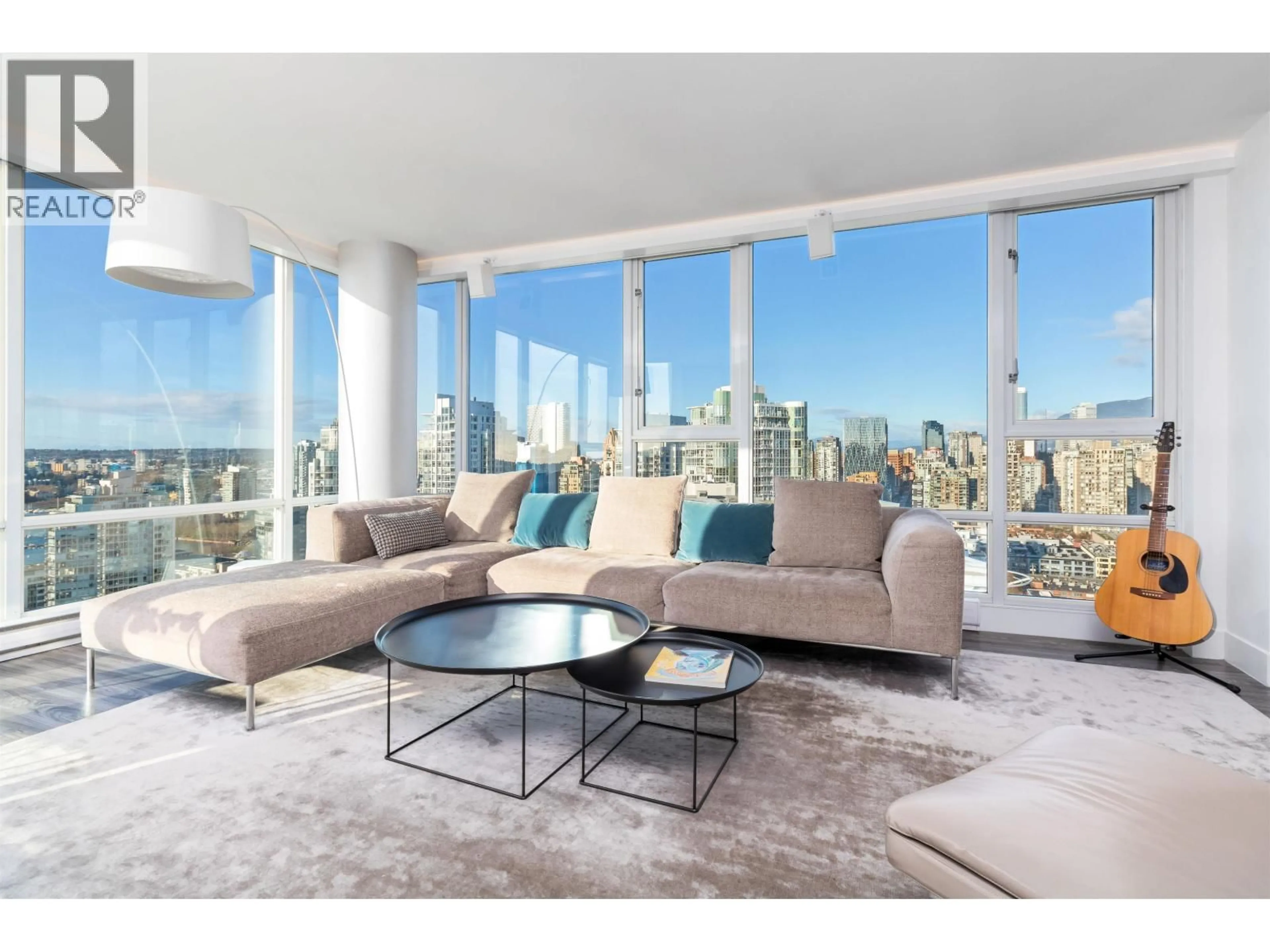 Living room with furniture, unknown for 3307 - 1033 MARINASIDE CRESCENT, Vancouver British Columbia V6Z3A3